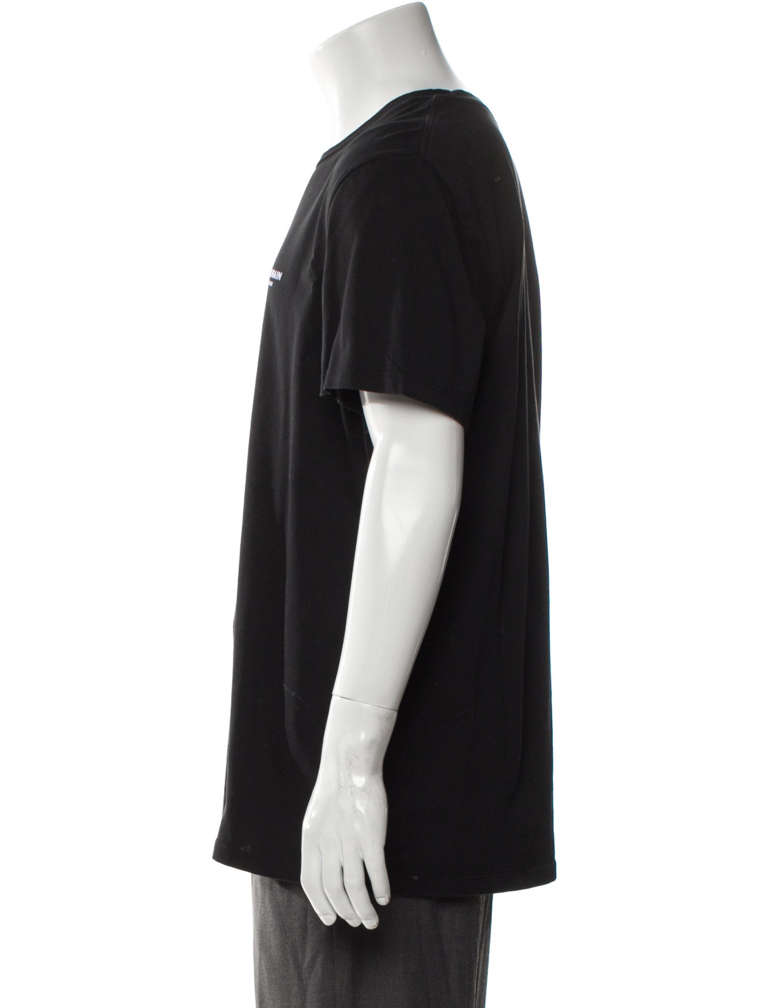 Balmain Graphic Print Crew Neck T-Shirt