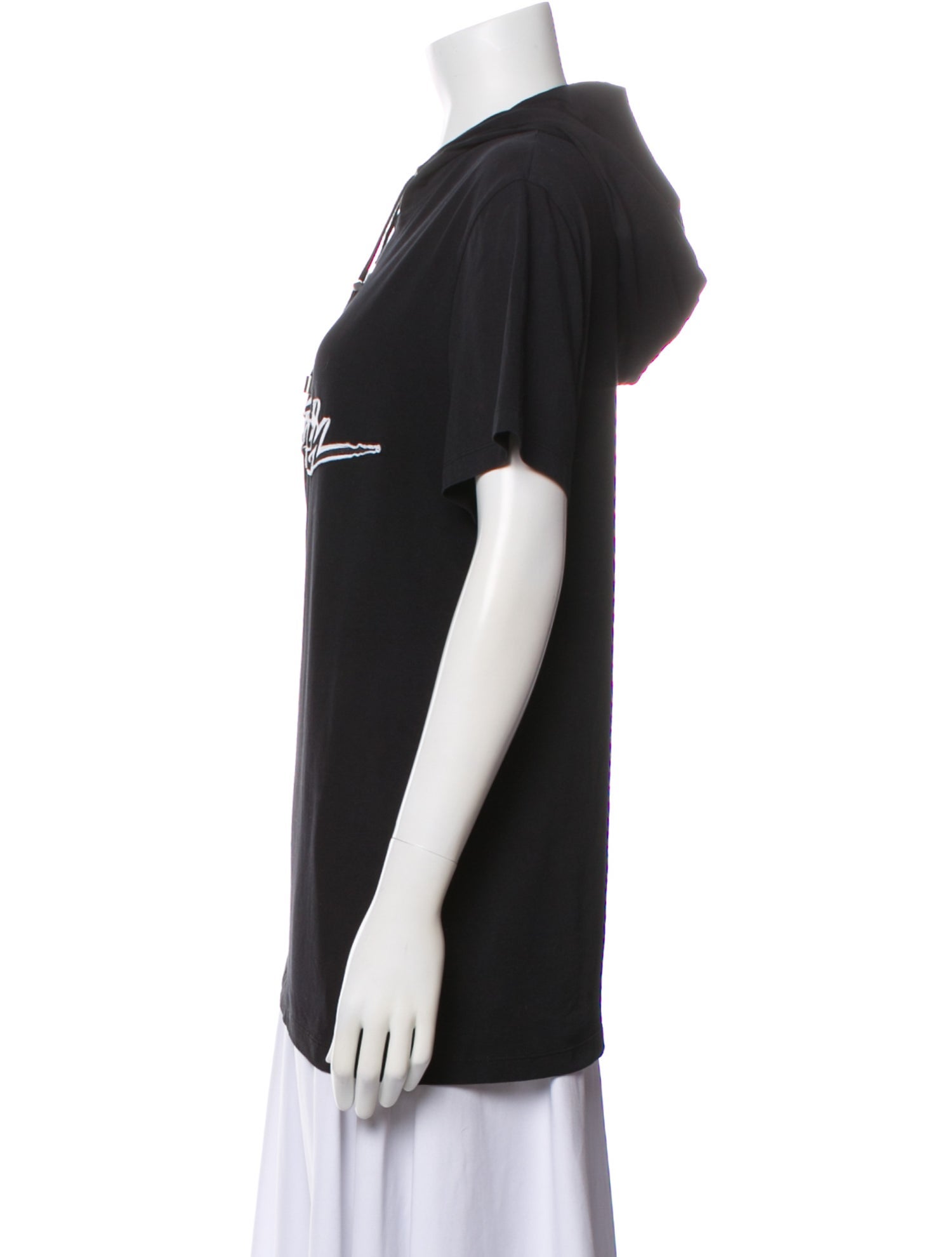 Balmain Graphic Print Crew Neck Hoodie
