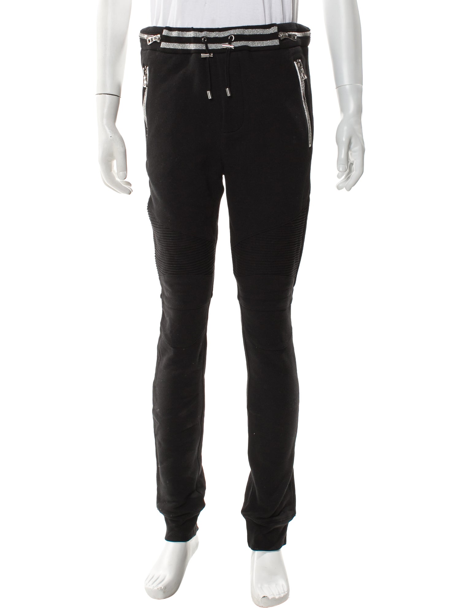 Balmain Glitter Accents Lounge Bottoms w/ Tags