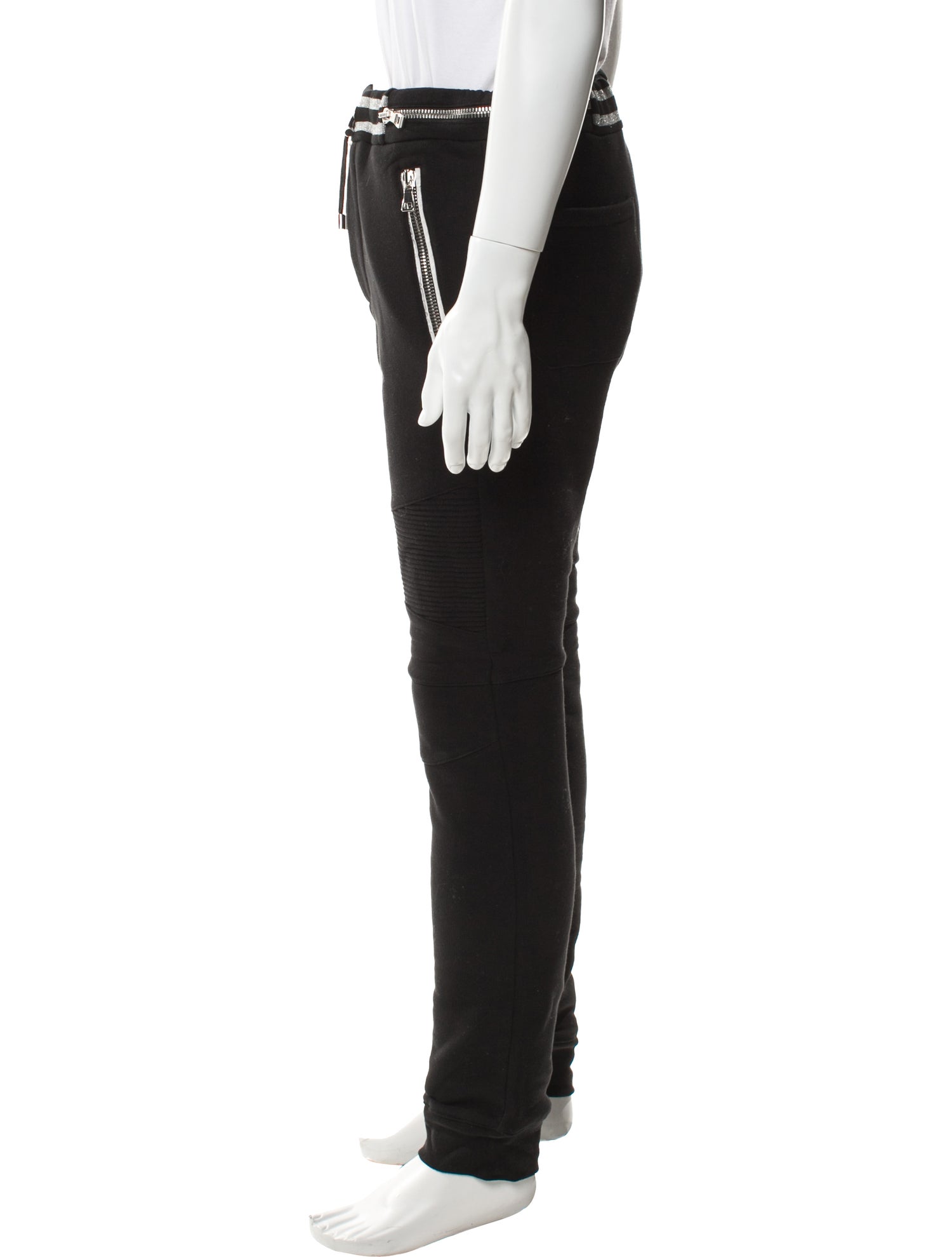 Balmain Glitter Accents Lounge Bottoms w/ Tags