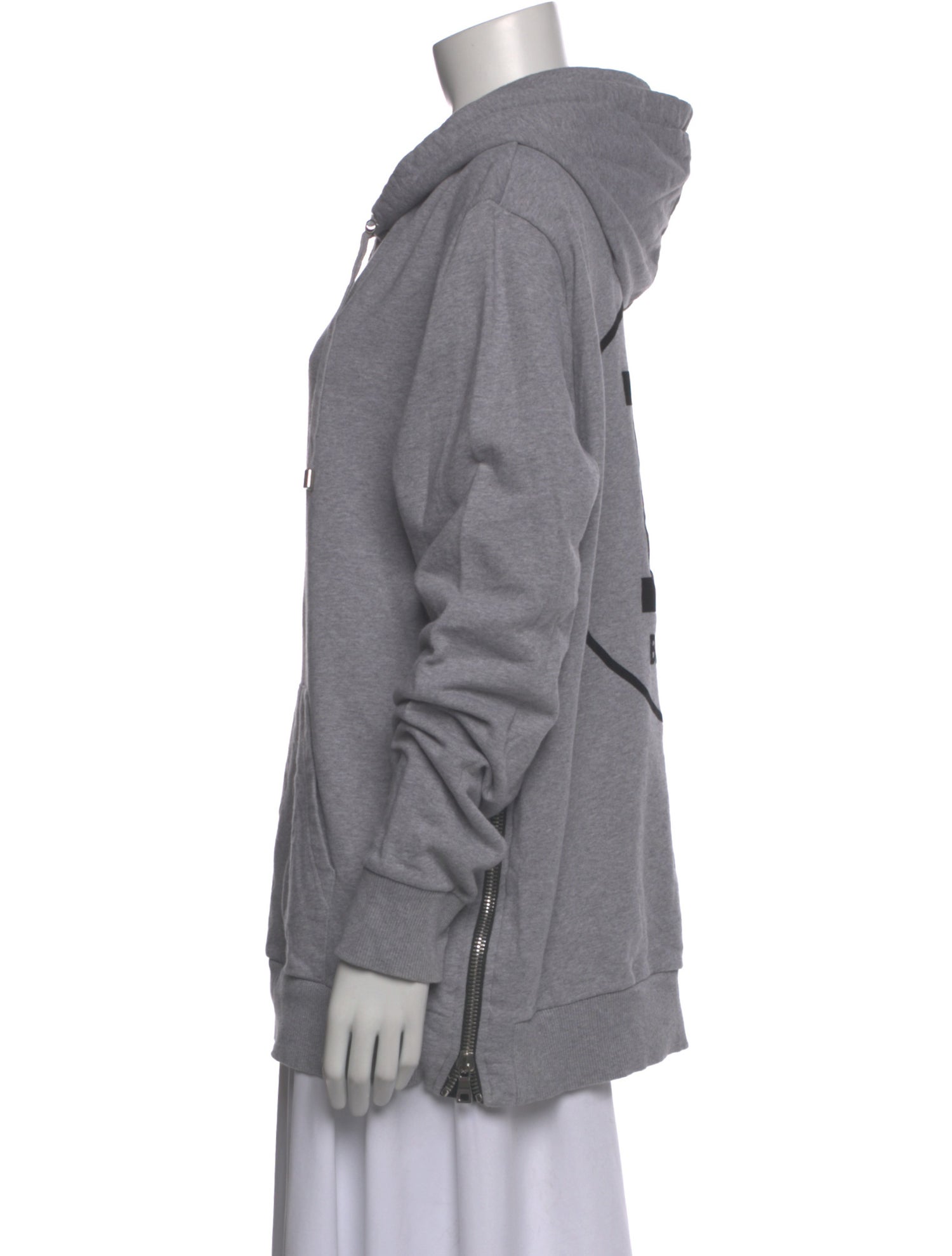 Balmain Crew Neck Long Sleeve Hoodie