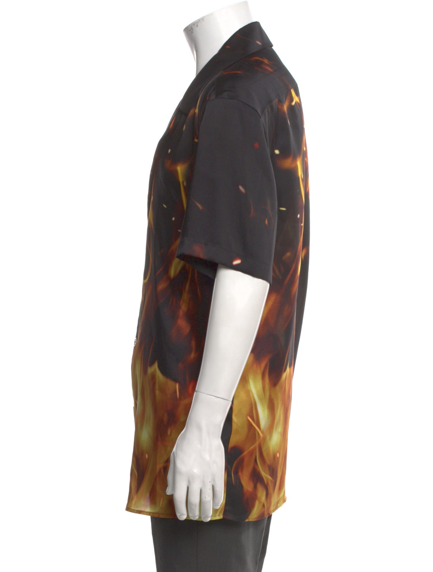 Balmain Printed Short Sleeve Shirt