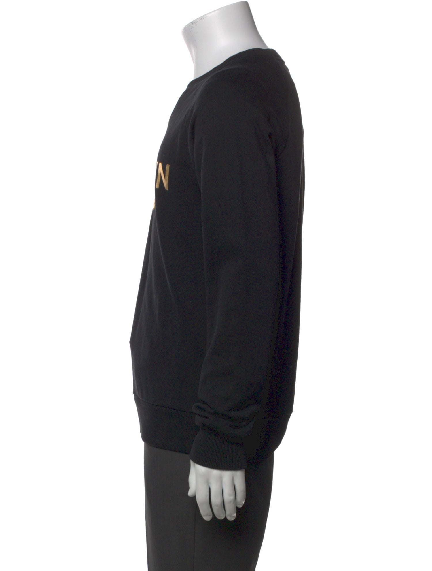 Balmain Graphic Print Crew Neck Sweatshirt w/ Tags