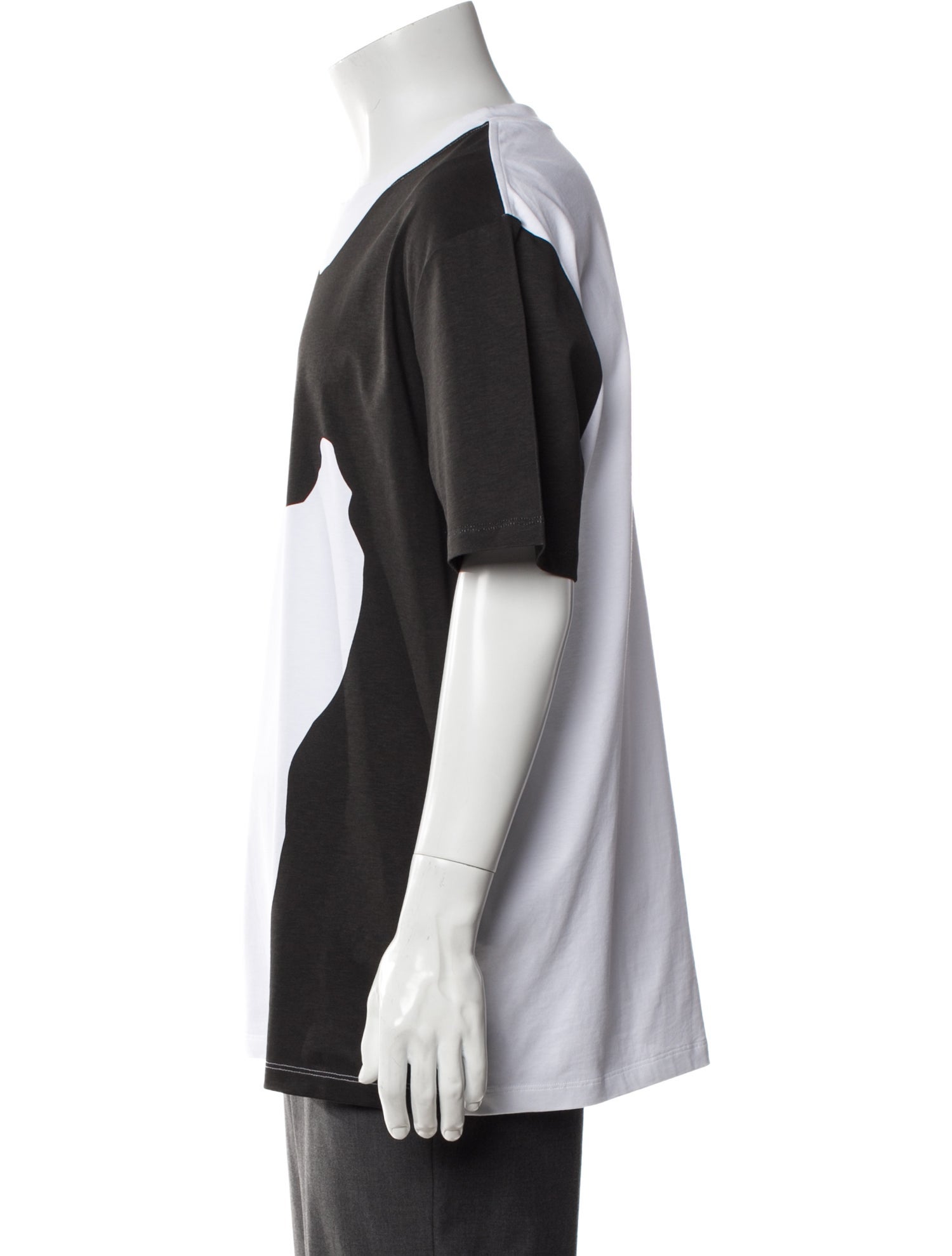 Balmain Graphic Print Crew Neck T-Shirt