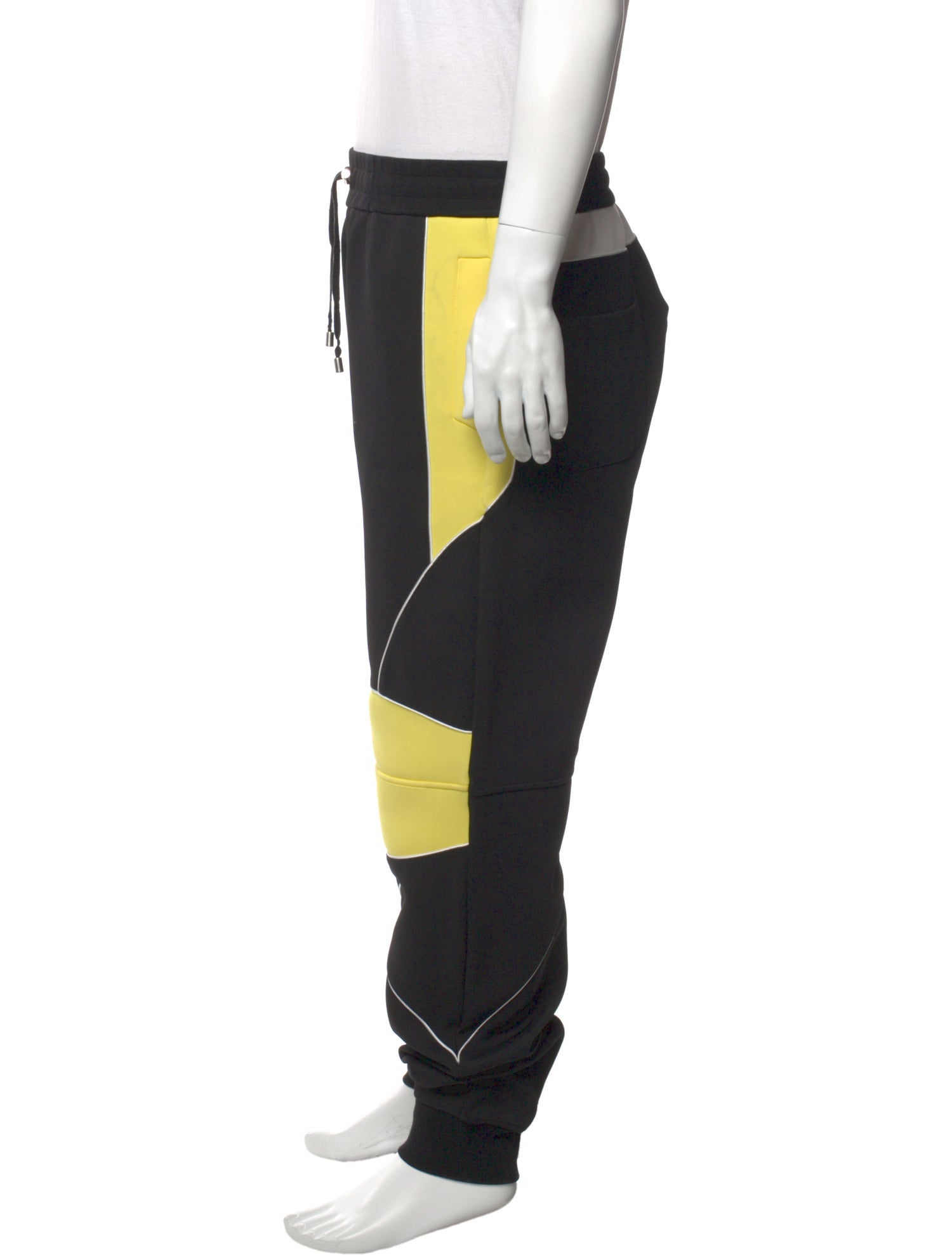 Balmain Colorblock Pattern Joggers