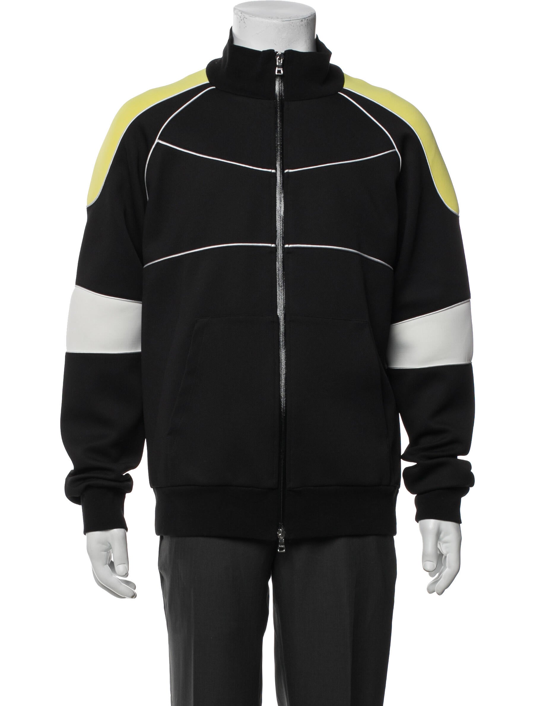 Balmain Colorblock Pattern Jacket