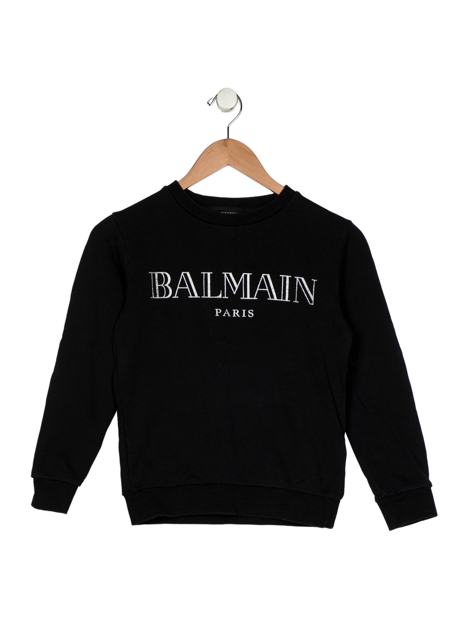 Balmain Girls Branded Crewneck Sweatshirt