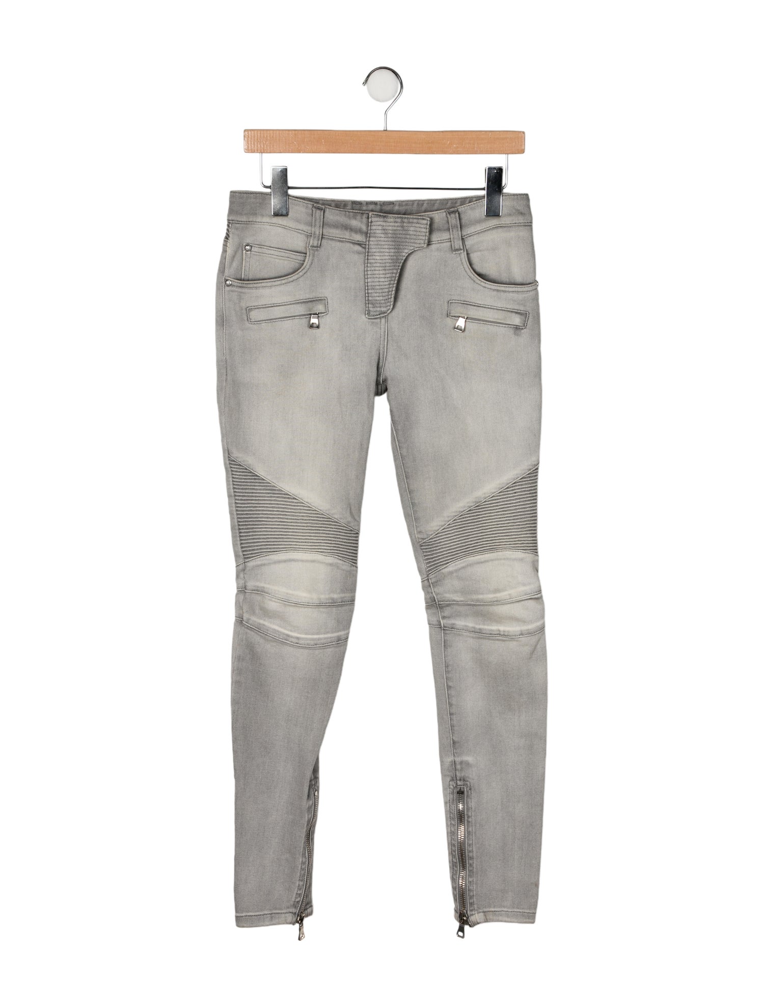 Balmain Moto Jeans