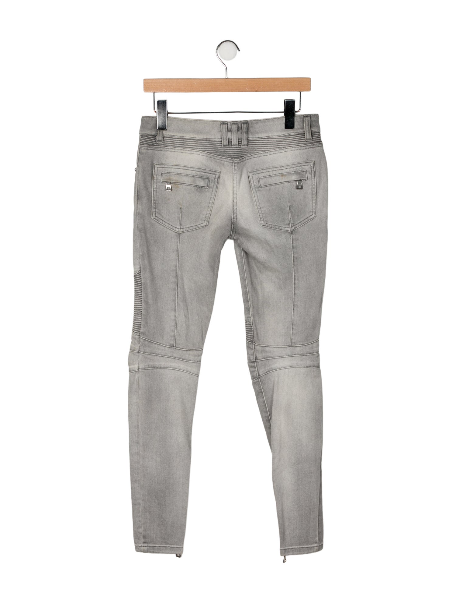 Balmain Moto Jeans