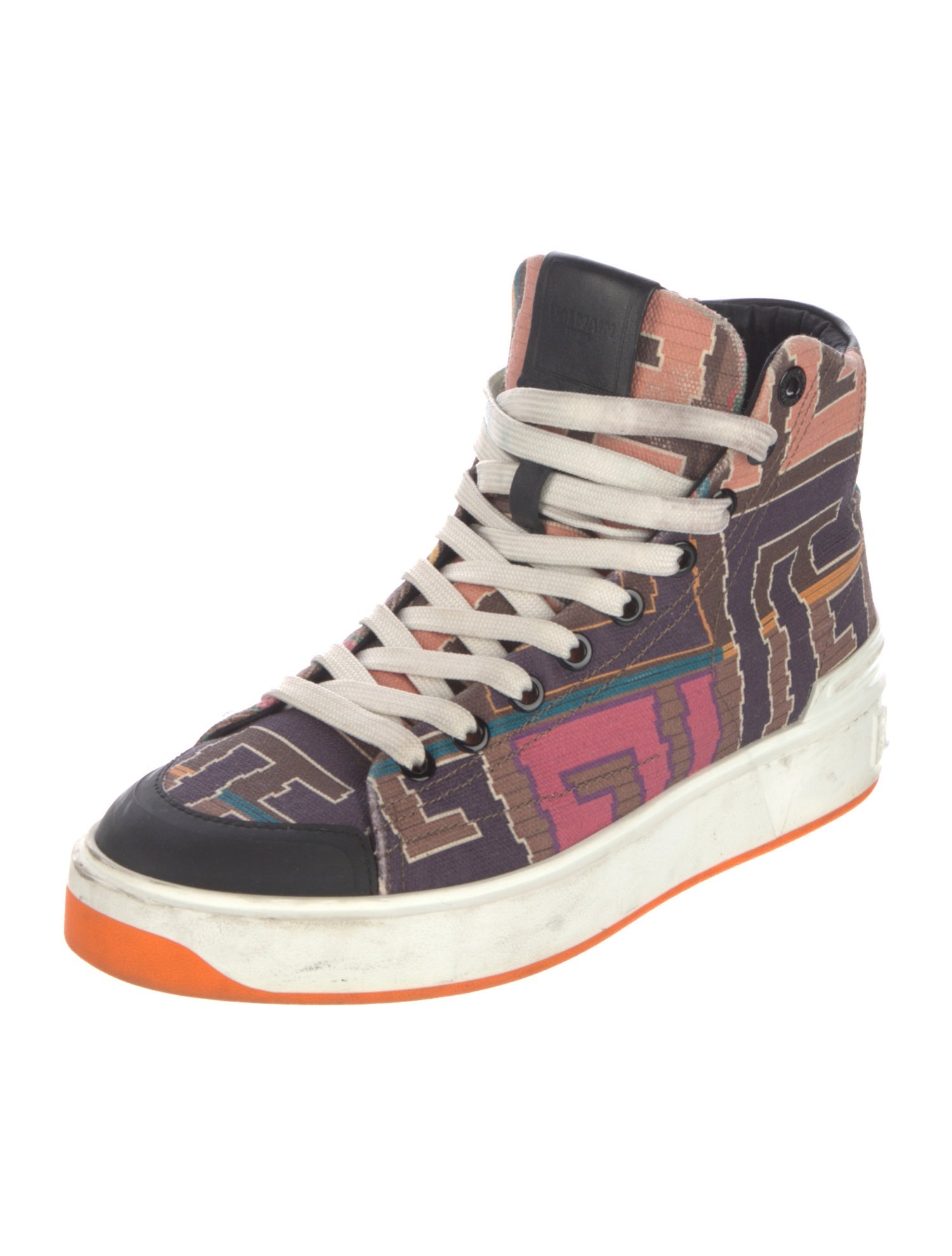 Balmain Printed Sneakers