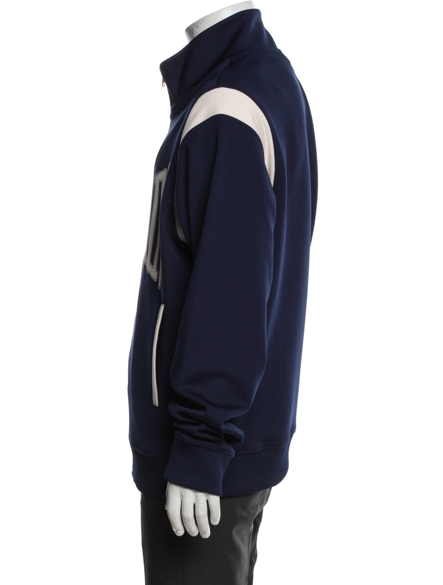 Balmain Graphic Print Windbreaker w/ Tags