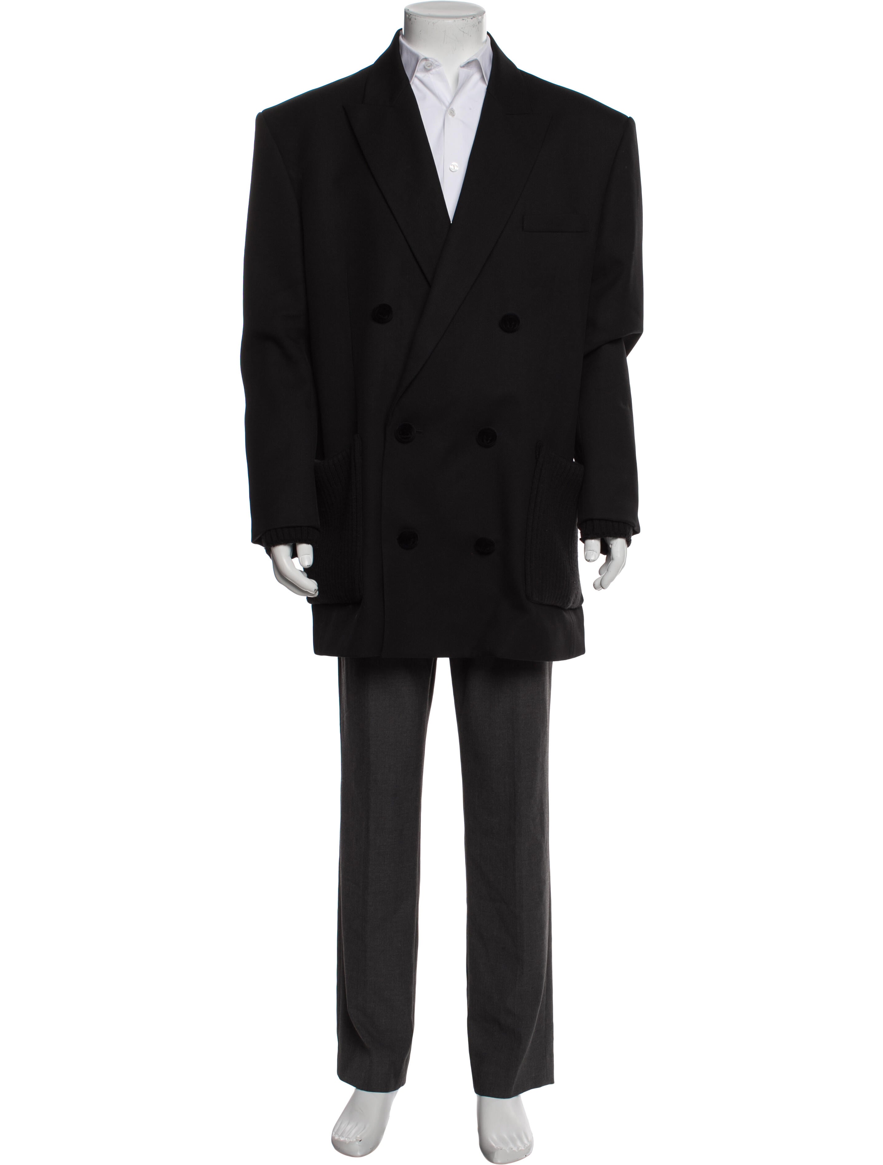 Balmain Wool Overcoat