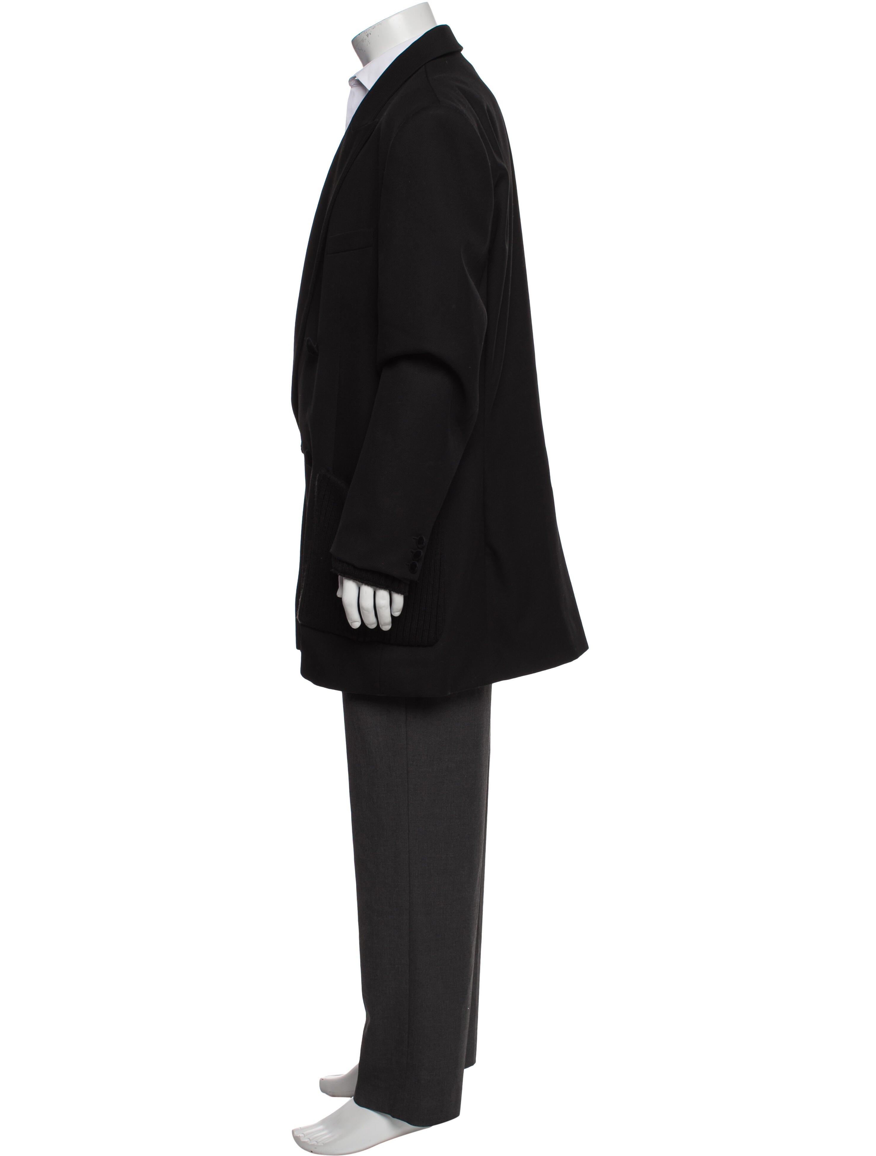 Balmain Wool Overcoat