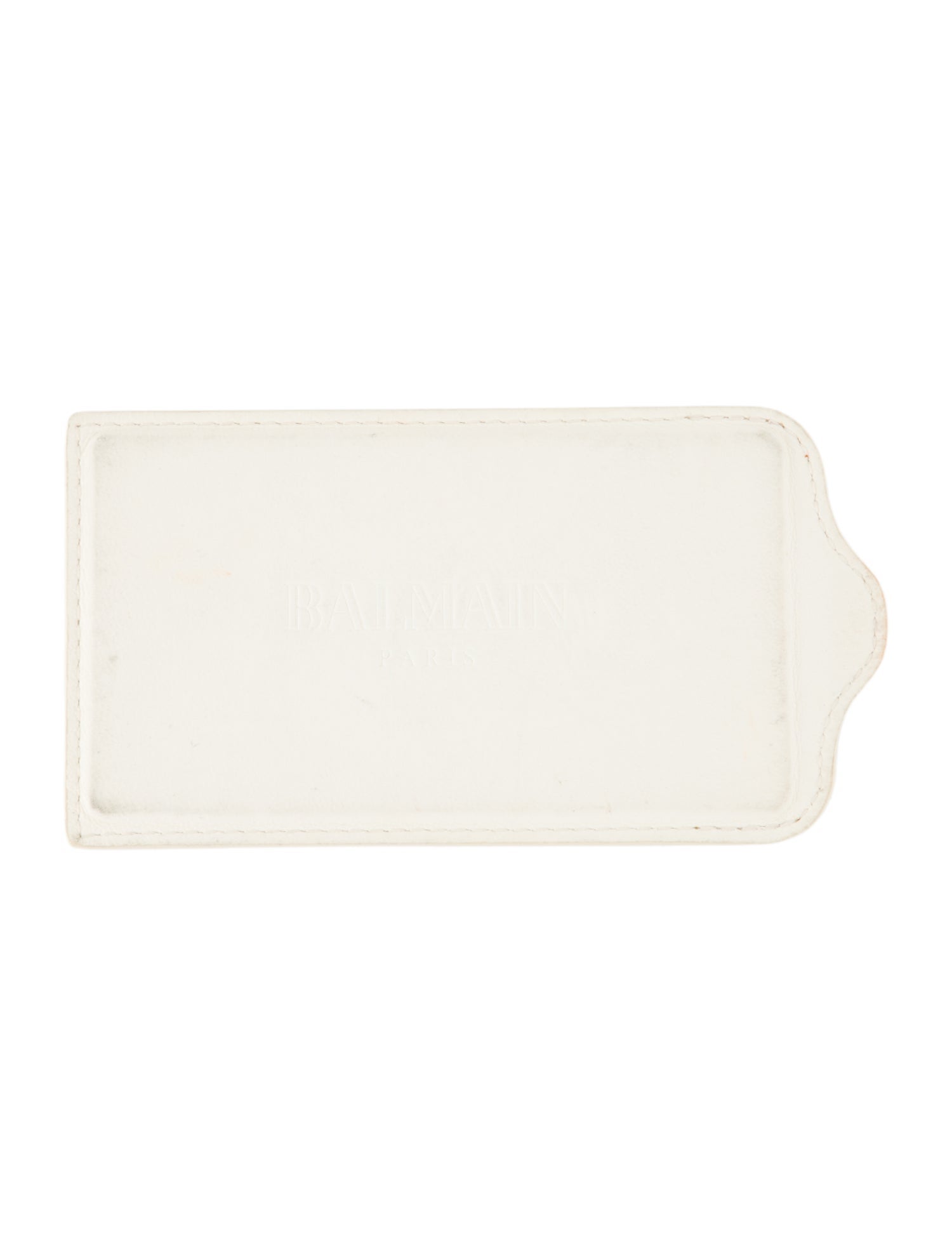 Balmain Leather Compact Mirror