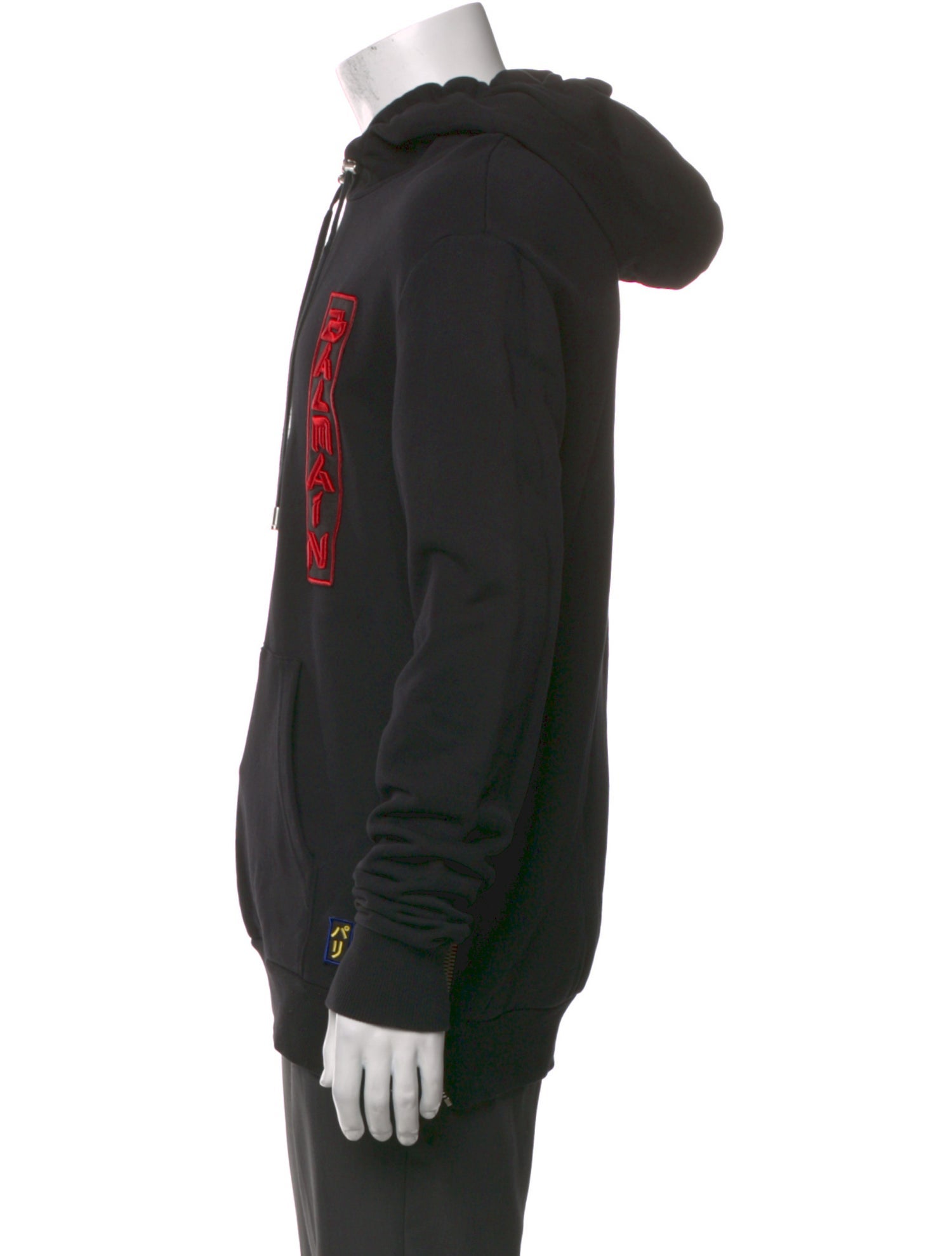 Balmain Graphic Print Crew Neck Hoodie