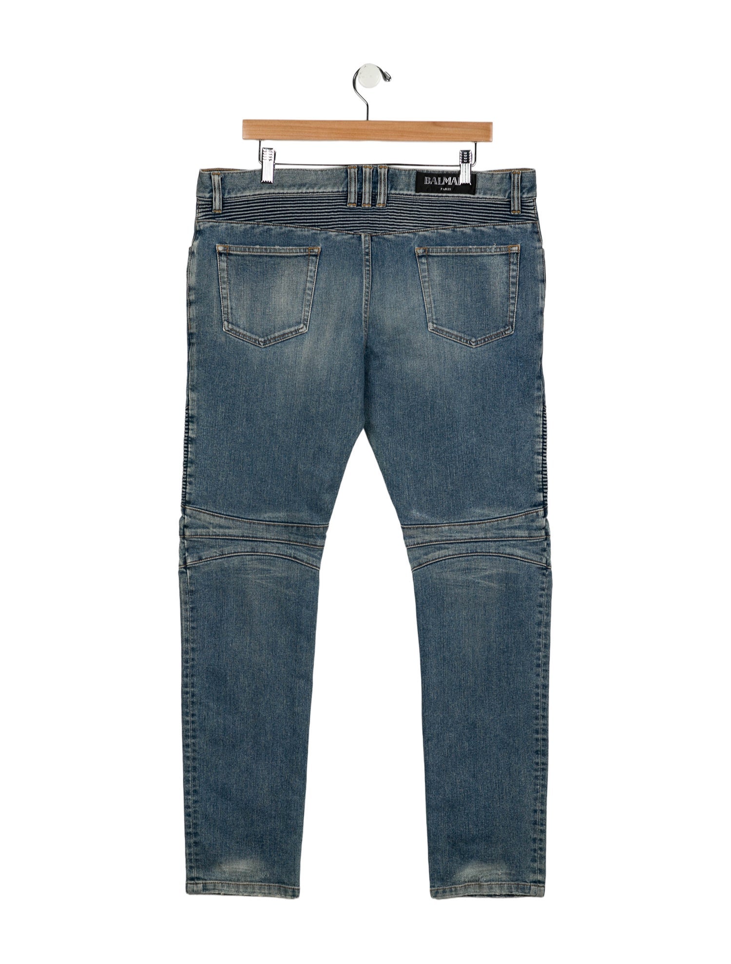 Balmain Moto Jeans