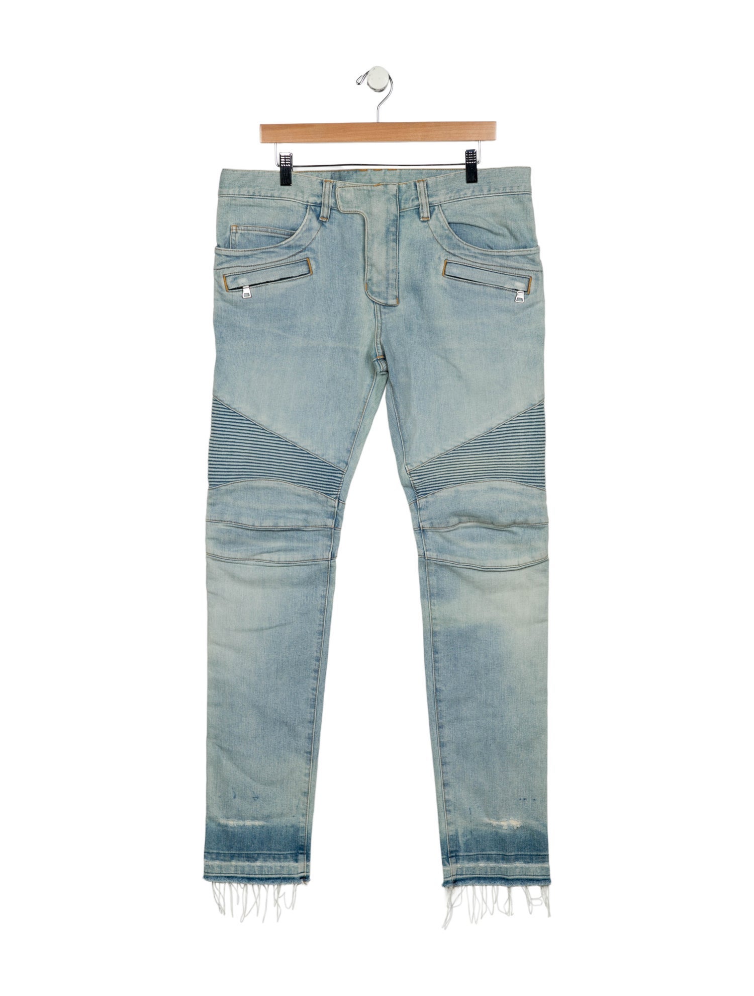 Balmain Moto Jeans