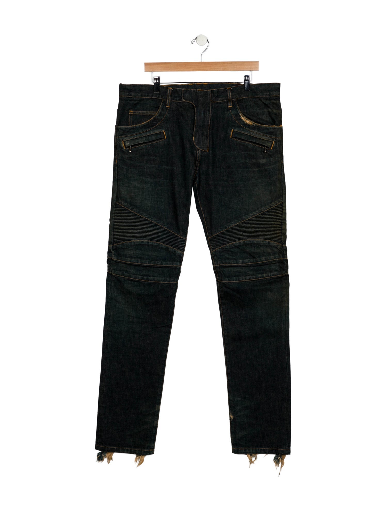 Balmain Moto Jeans