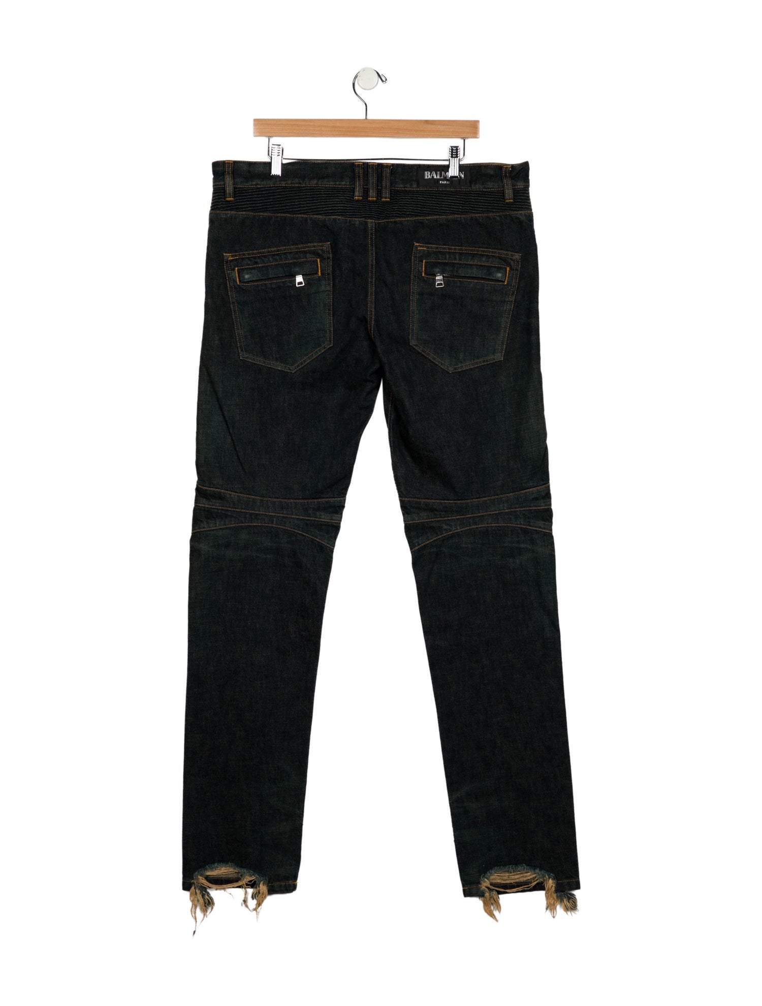 Balmain Moto Jeans