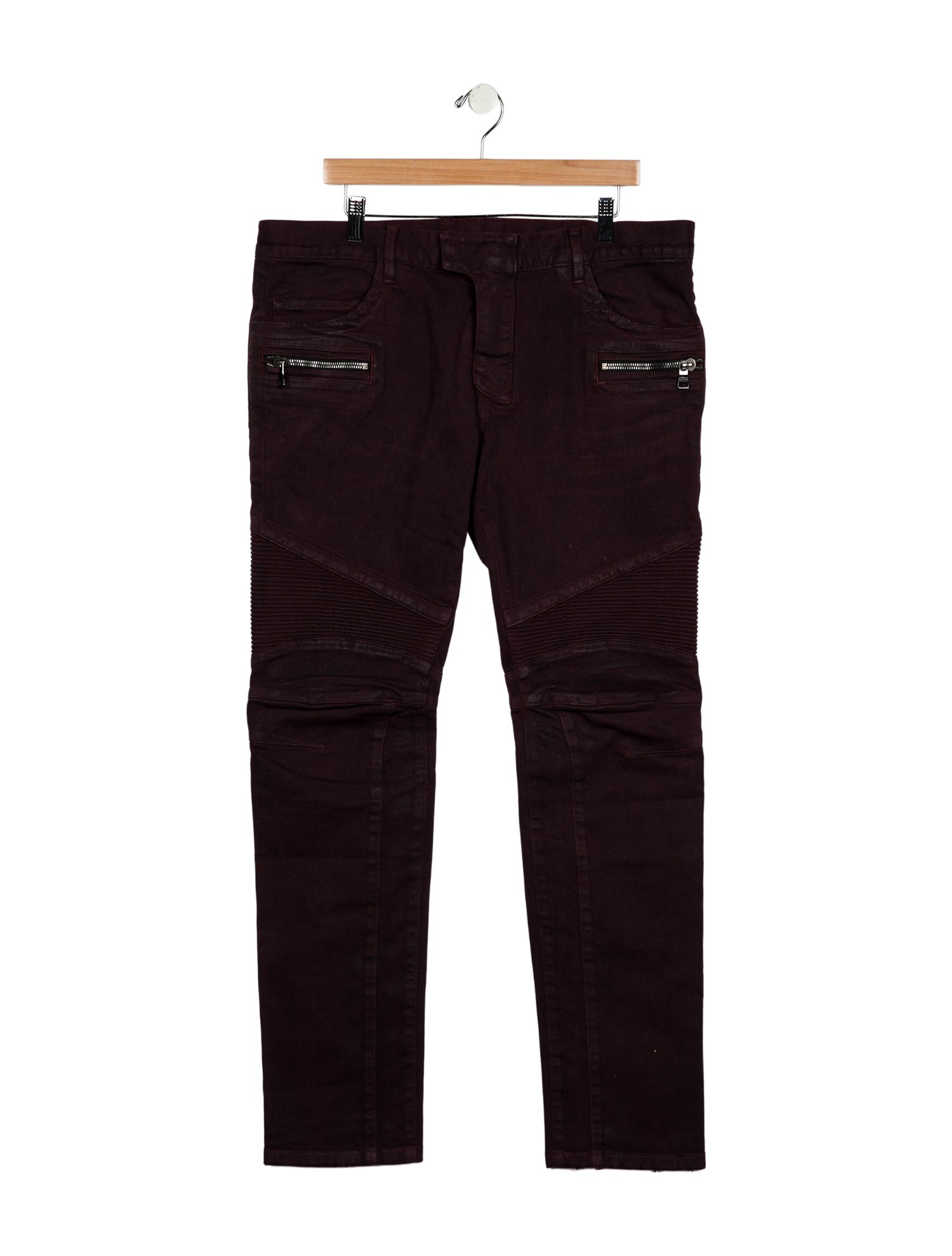 Balmain Moto Jeans