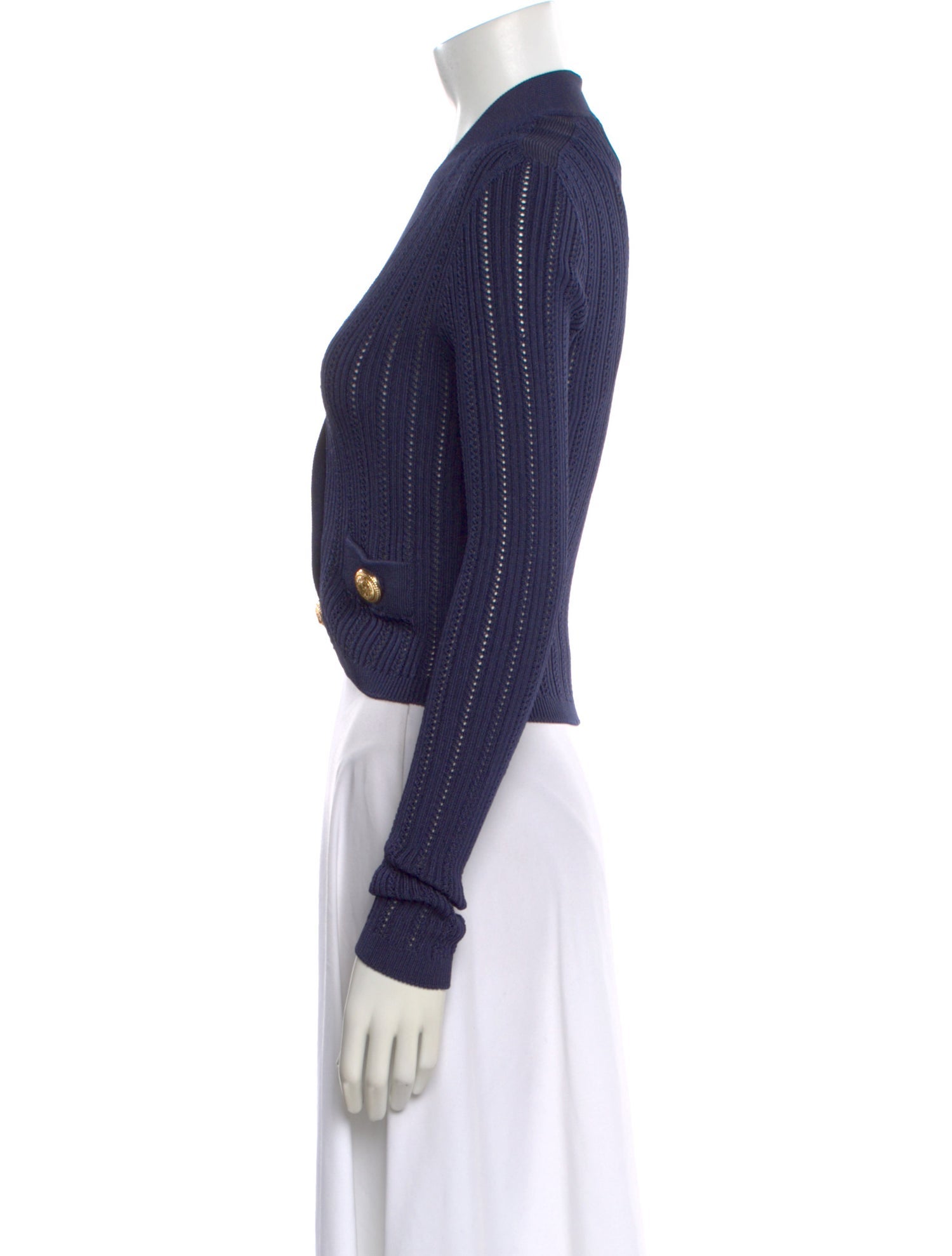 Balmain V-Neck Sweater