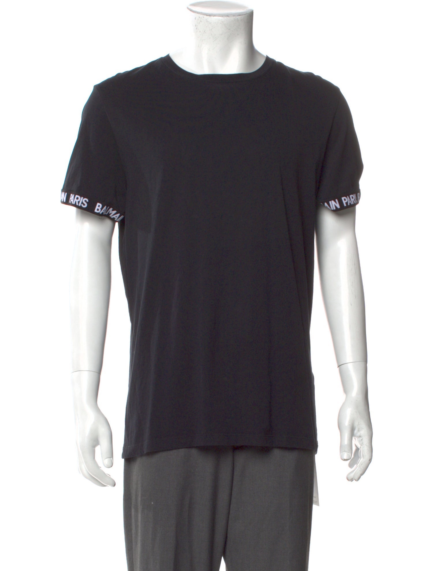 Balmain Crew Neck Short Sleeve T-Shirt