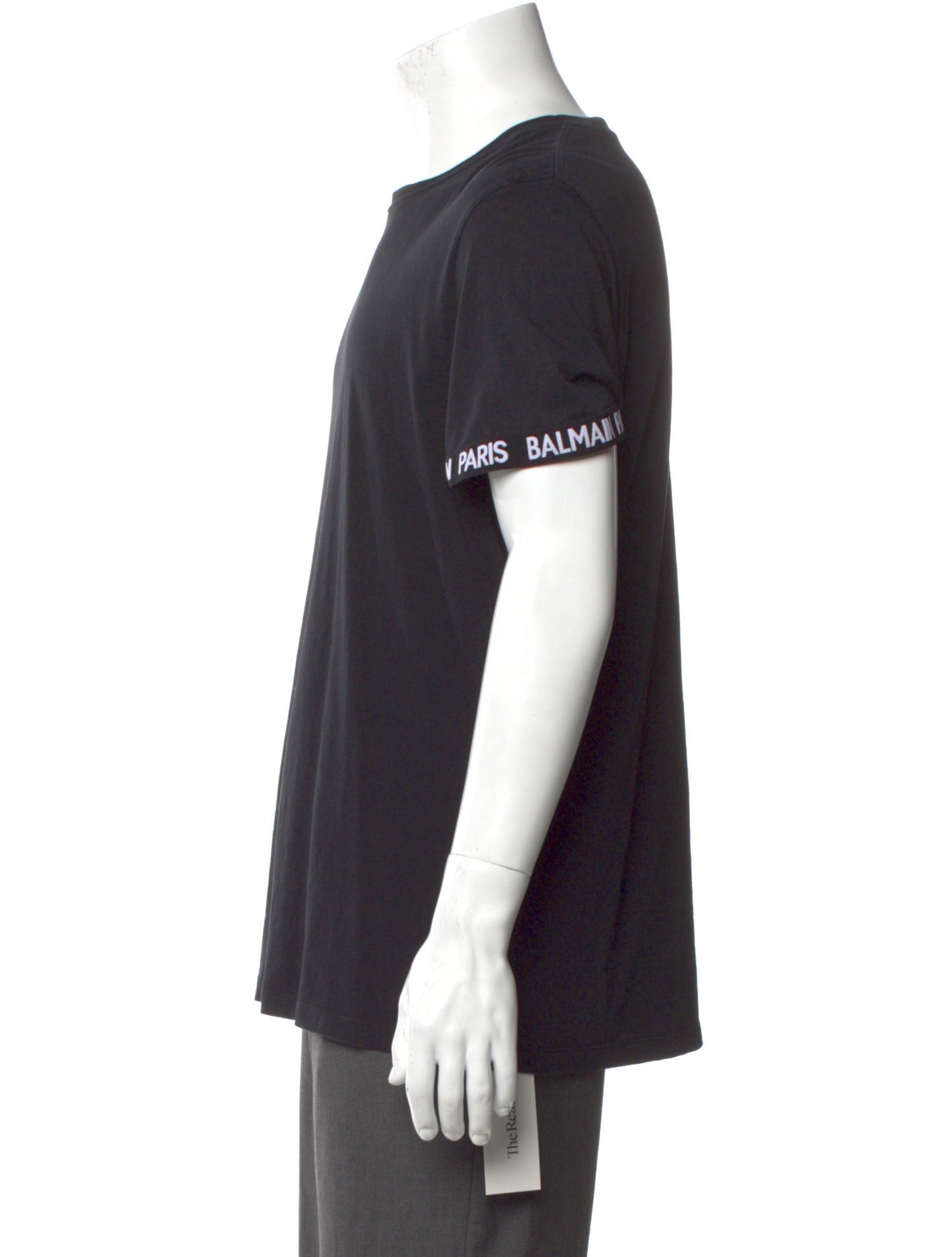 Balmain Crew Neck Short Sleeve T-Shirt