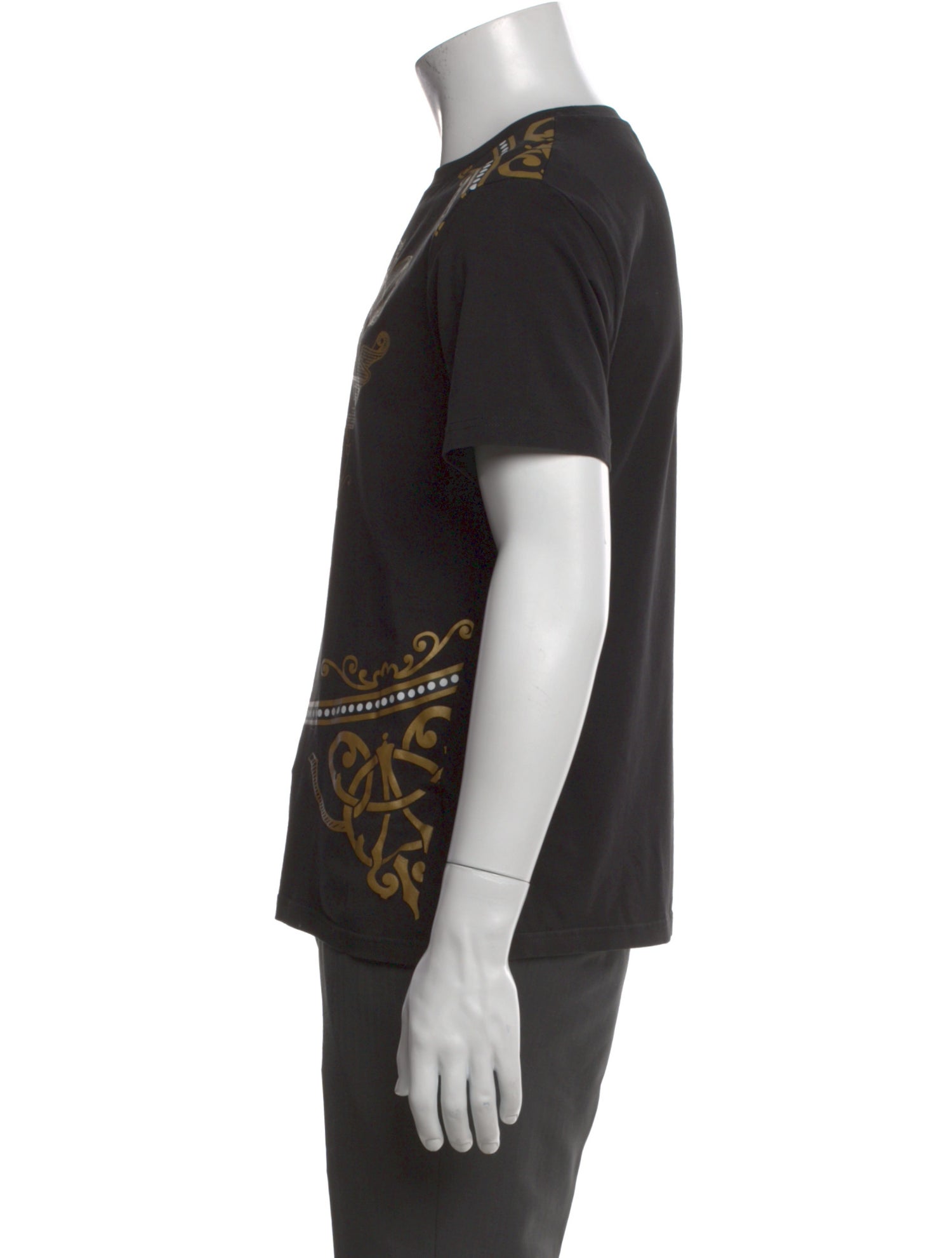 Balmain Graphic Print Crew Neck T-Shirt