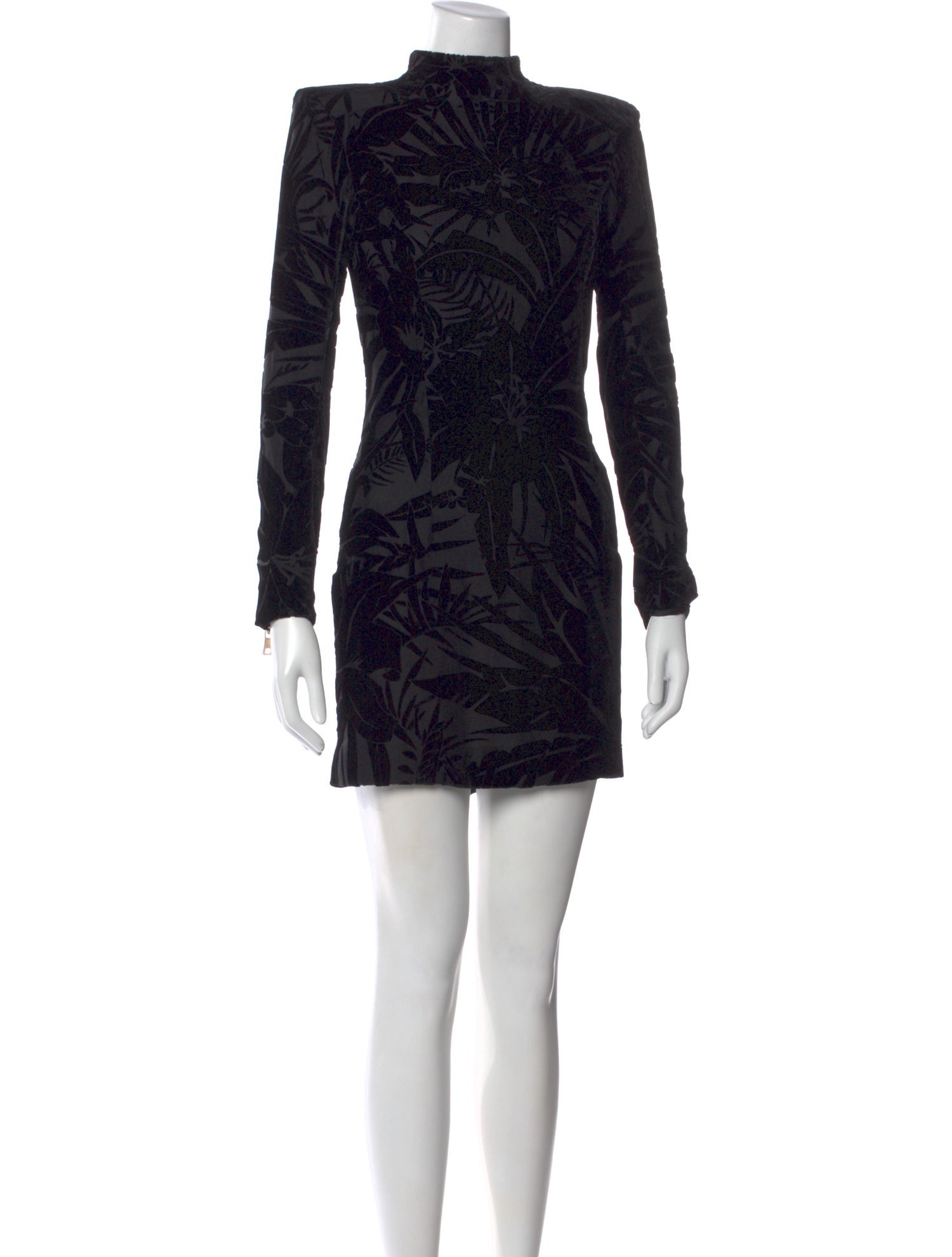 Balmain Patterned Mini Dress