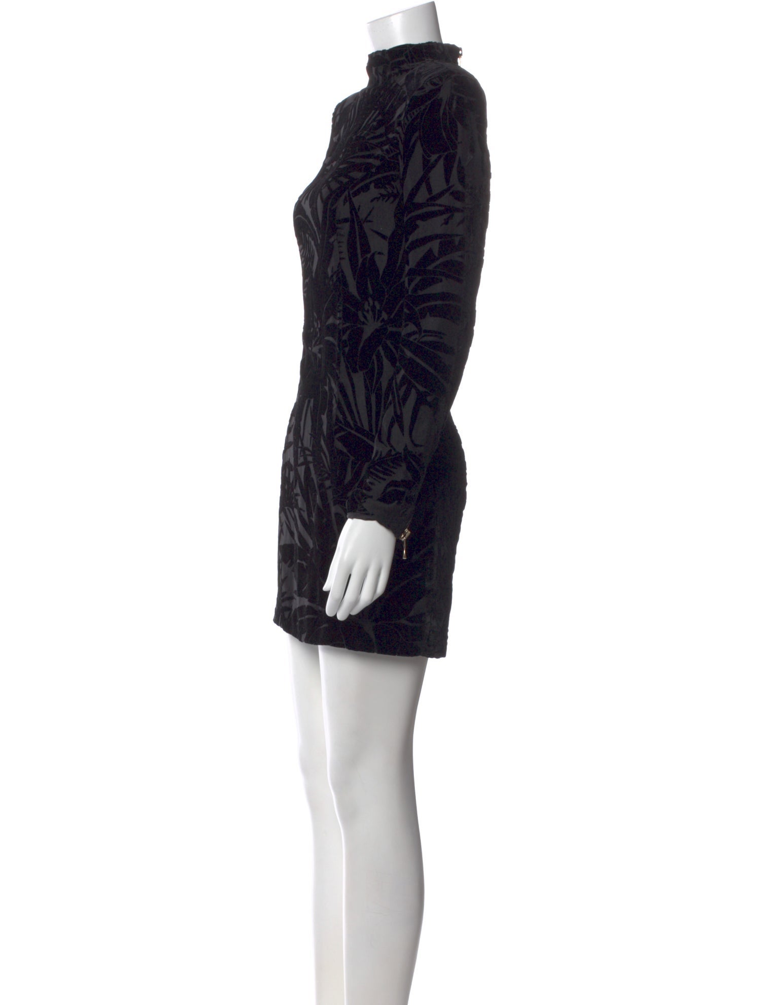 Balmain Patterned Mini Dress