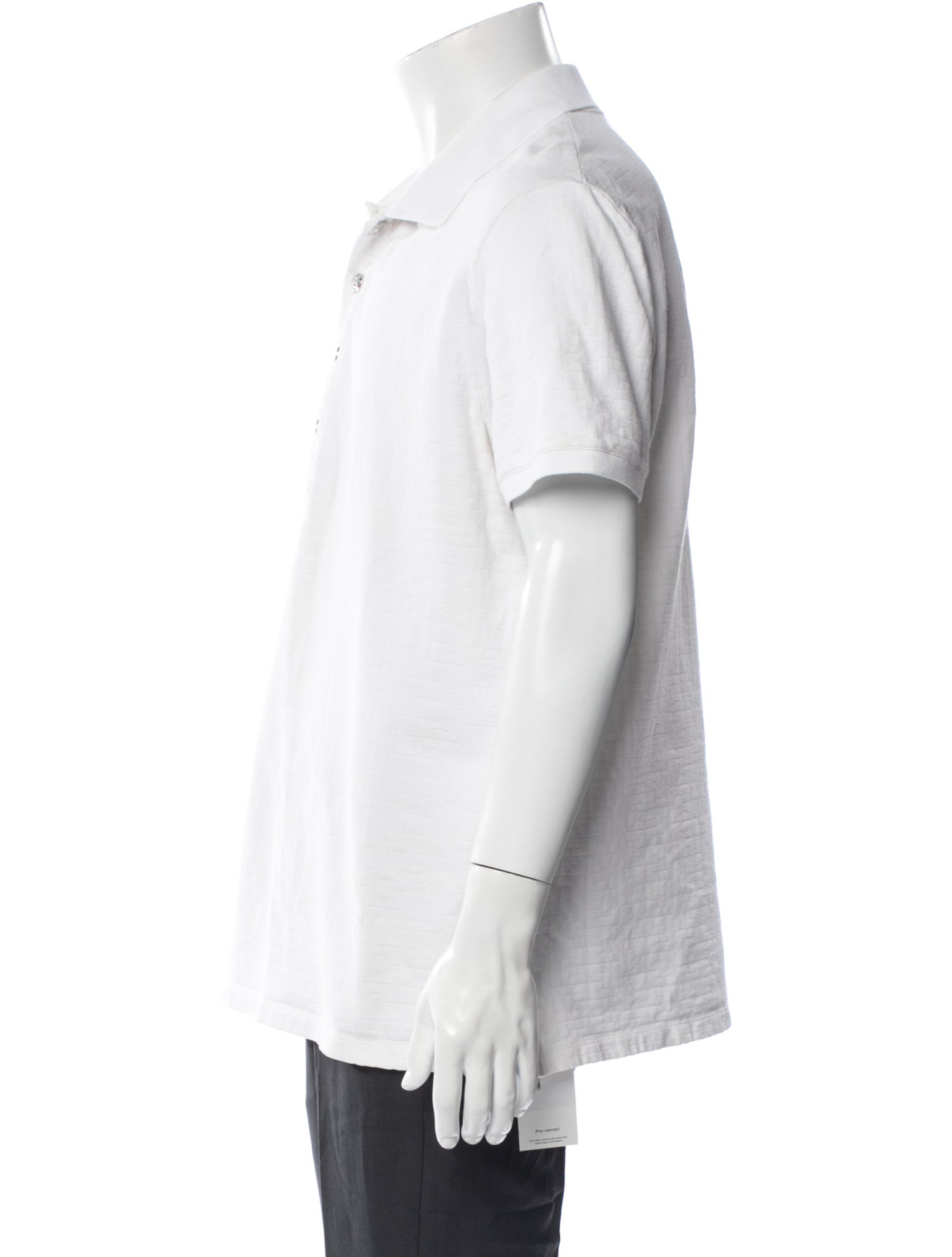 Balmain Collar Short Sleeve Polo Shirt