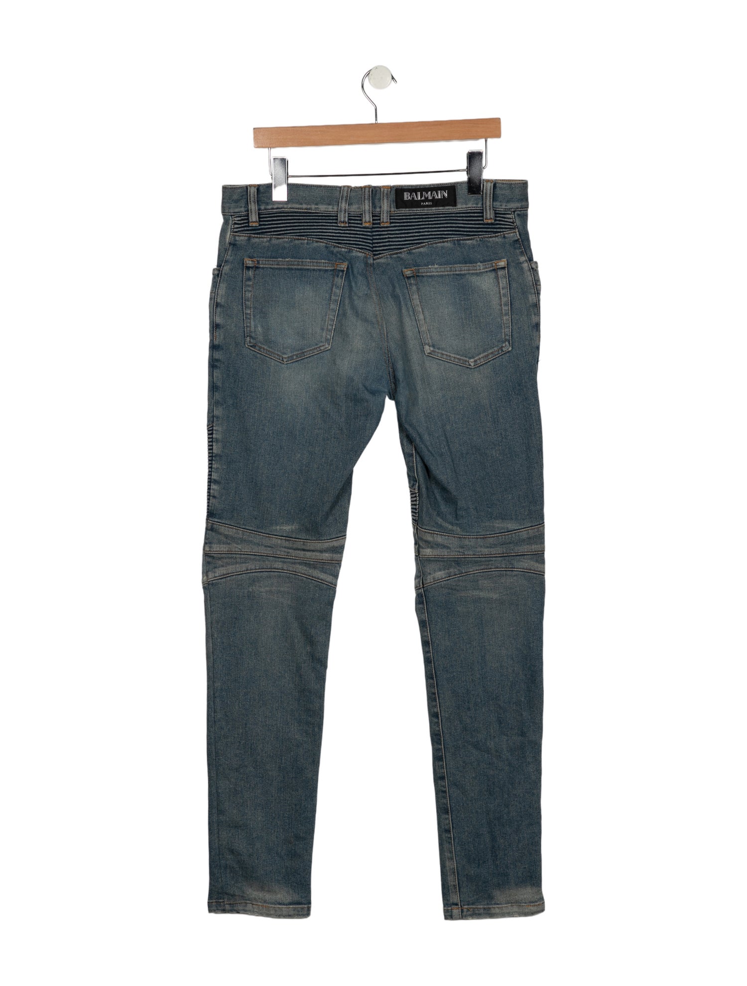 Balmain Moto Jeans