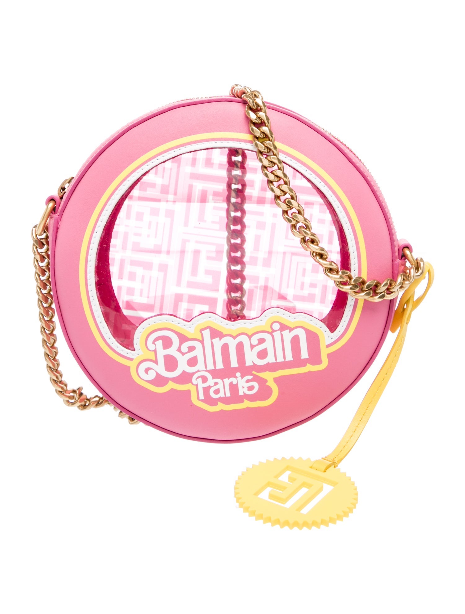 Balmain Leather Crossbody Bag
