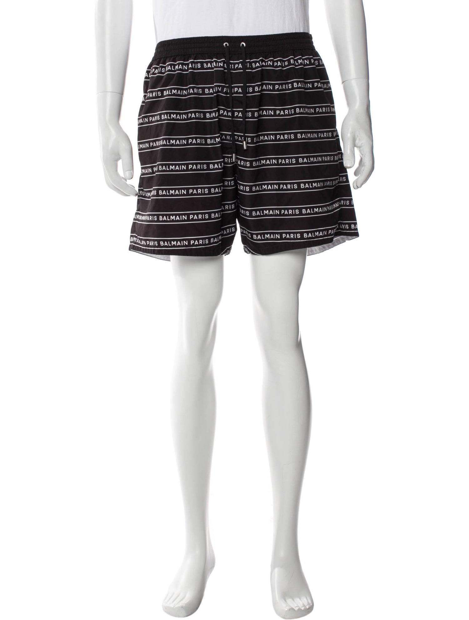 Balmain Printed Jogger Shorts