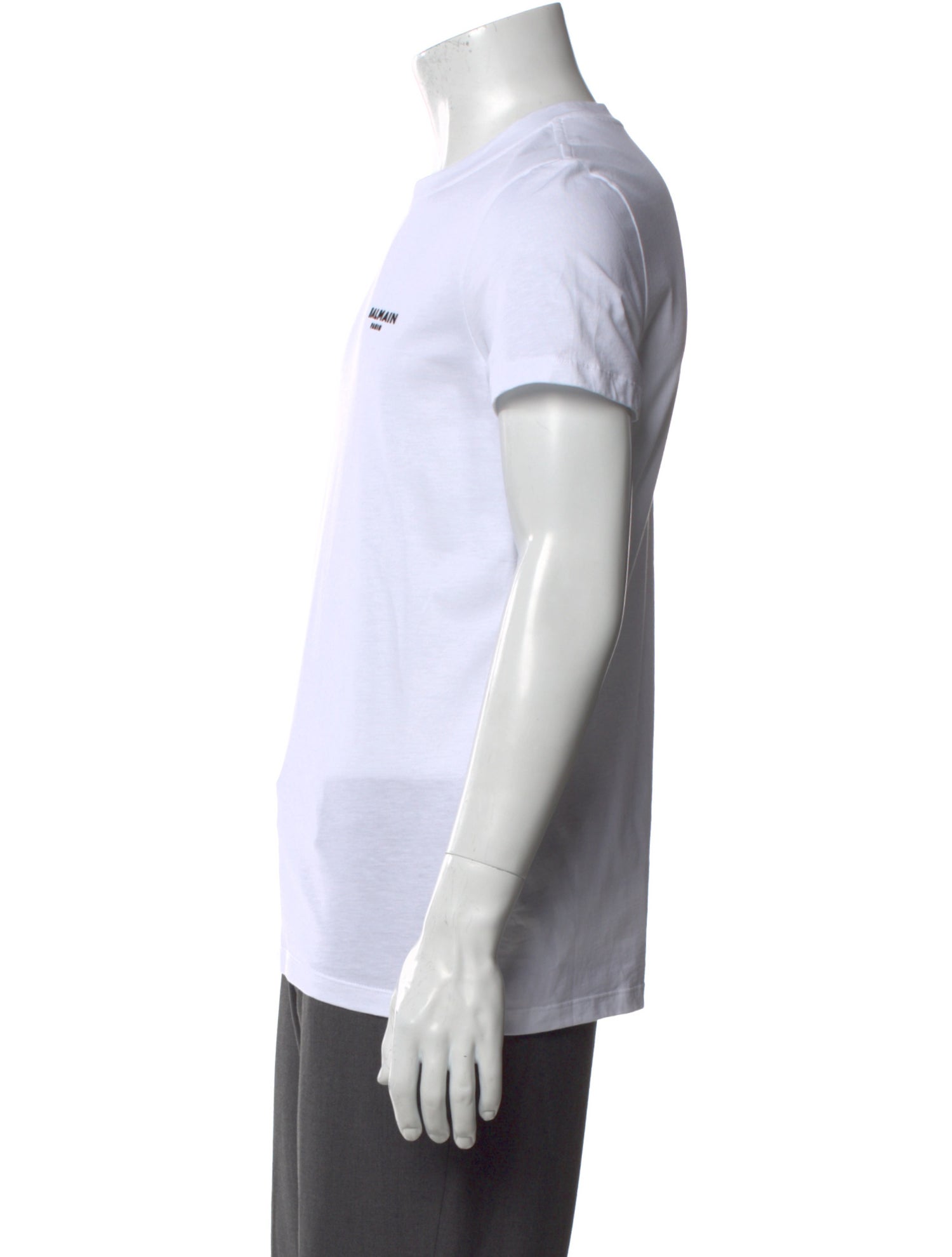 Balmain Graphic Print Crew Neck T-Shirt