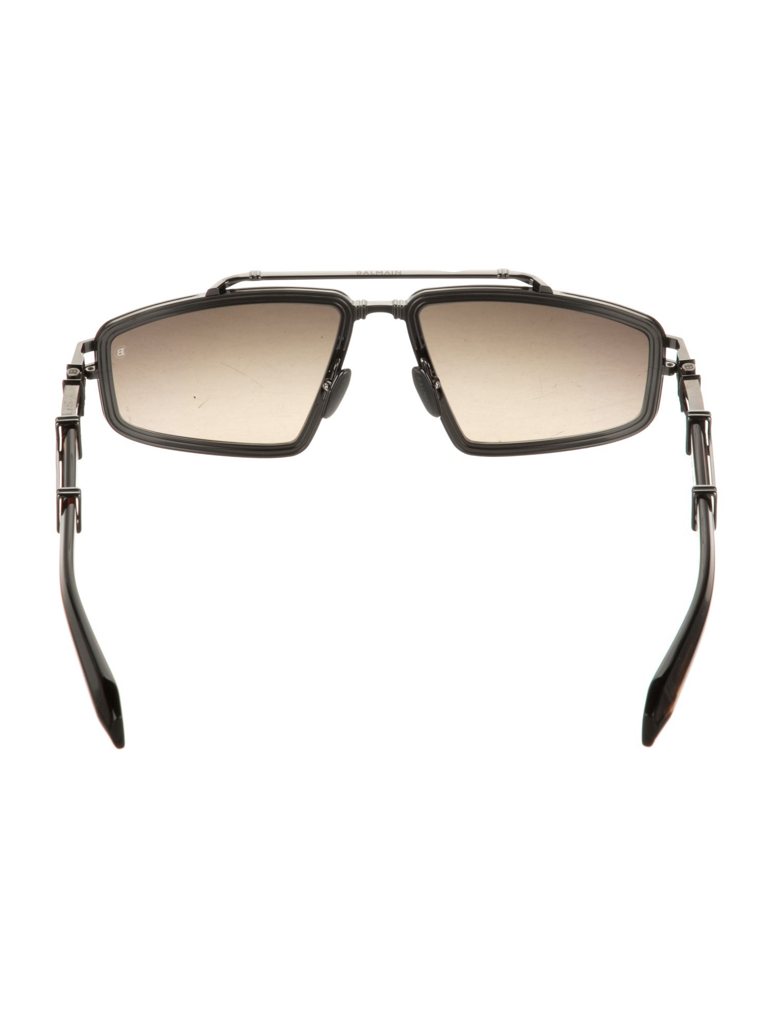 Balmain Oversize Gradient Sunglasses w/ Tags