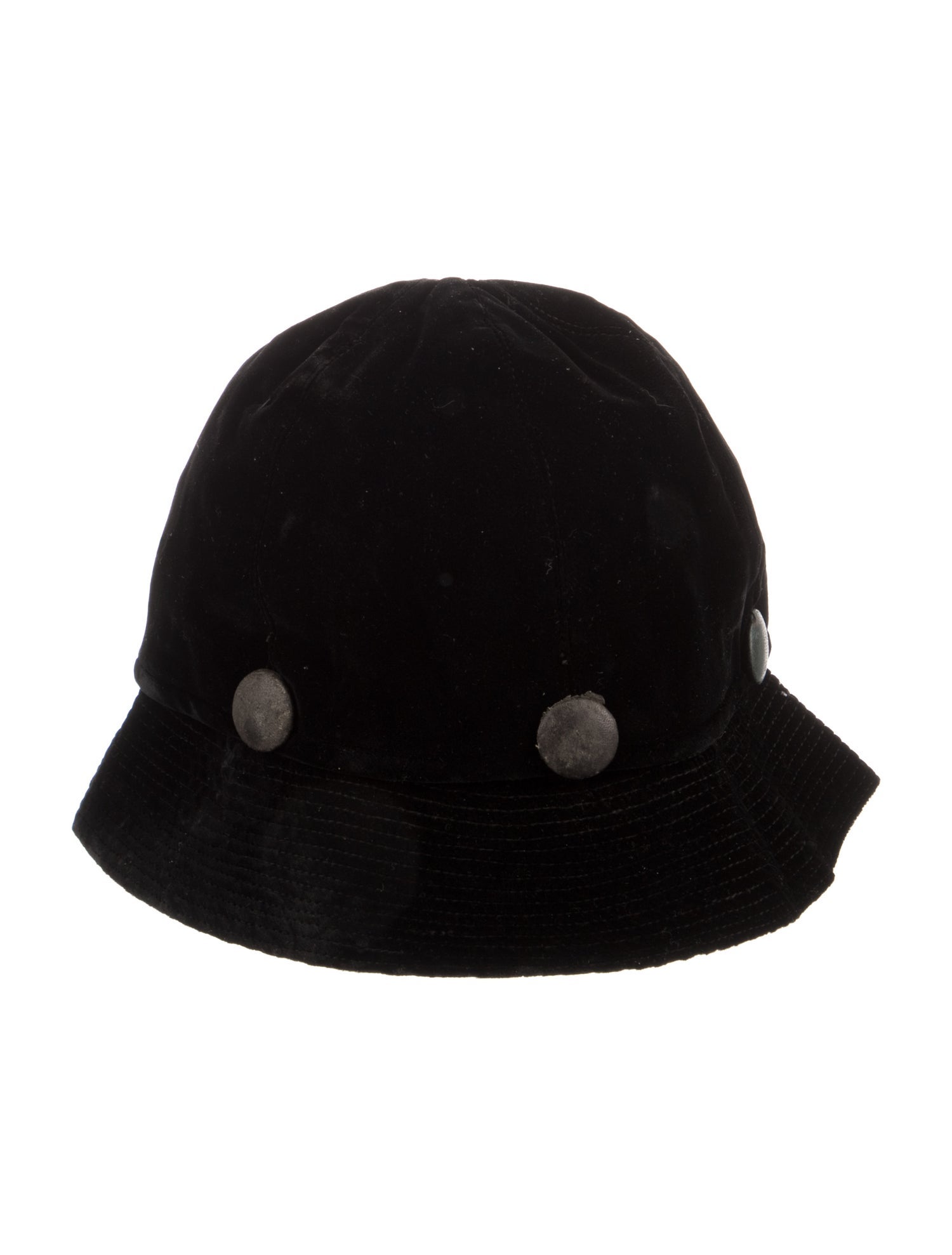 Balmain Velvet Bucket Hat