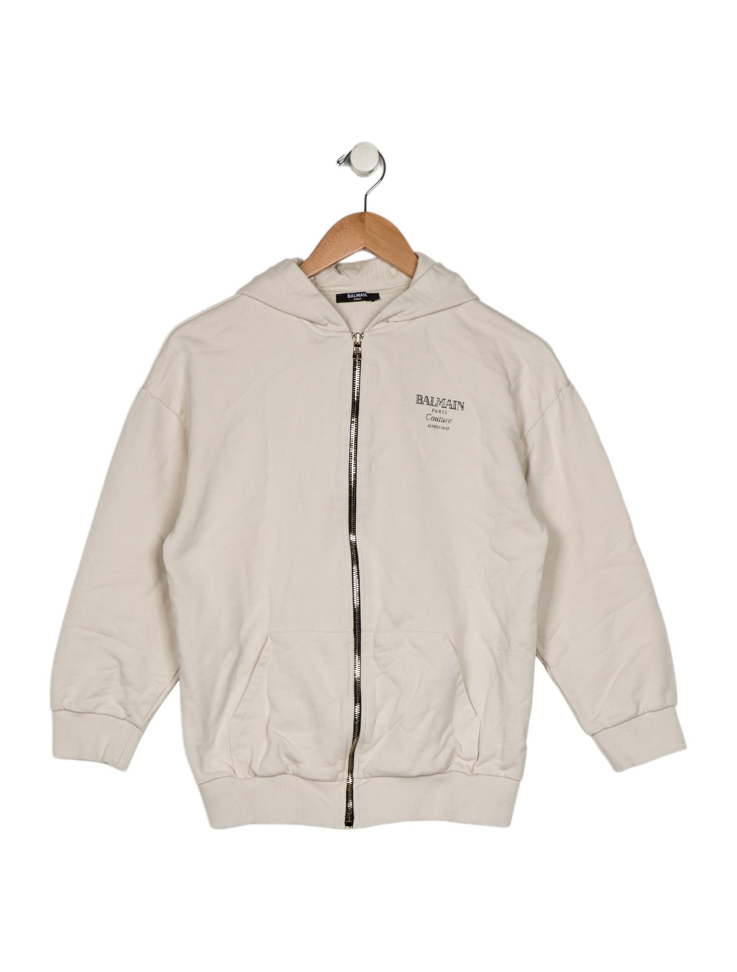 Balmain Girls Branded Zip Closure Jacket