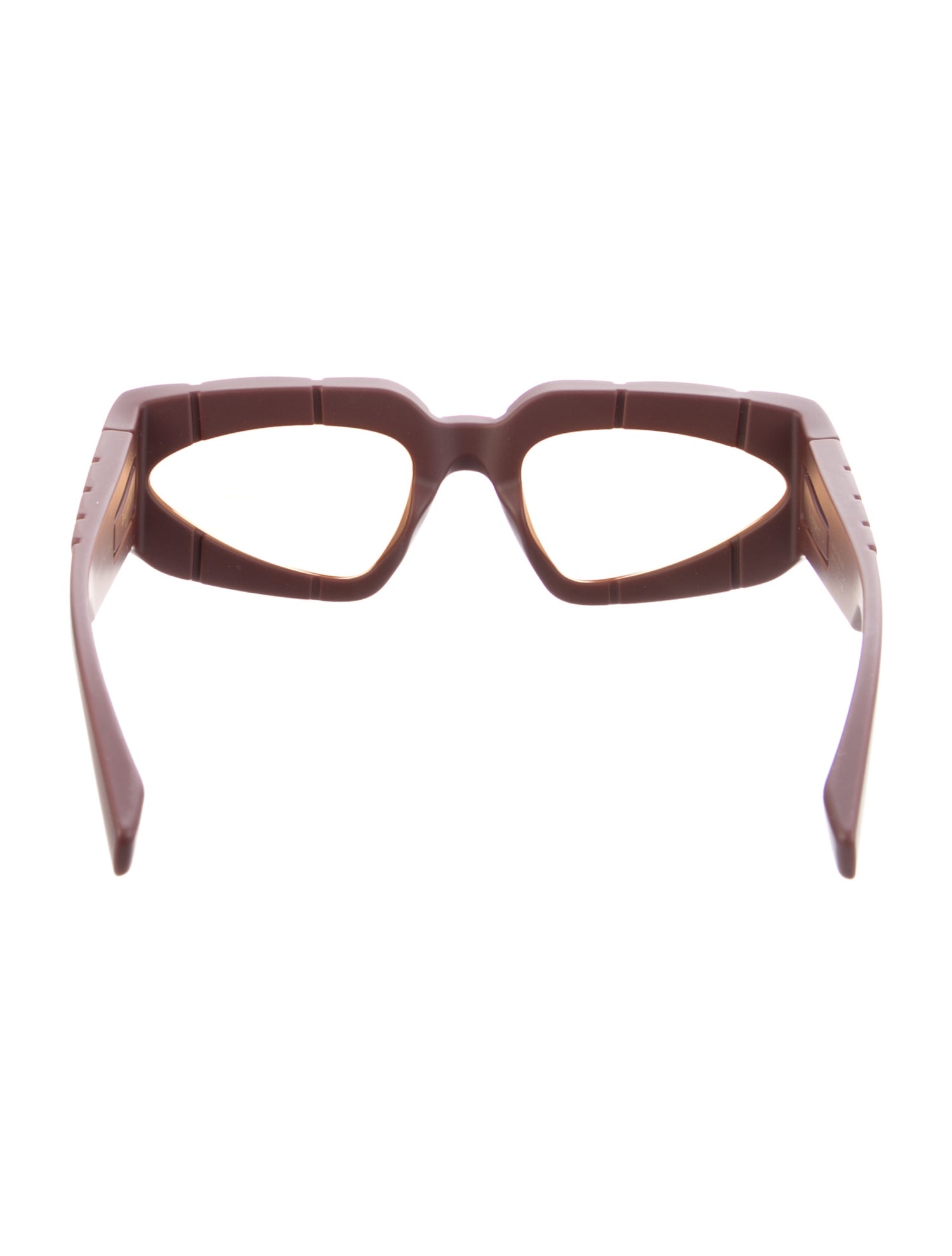 Balmain Square Clear Sunglasses