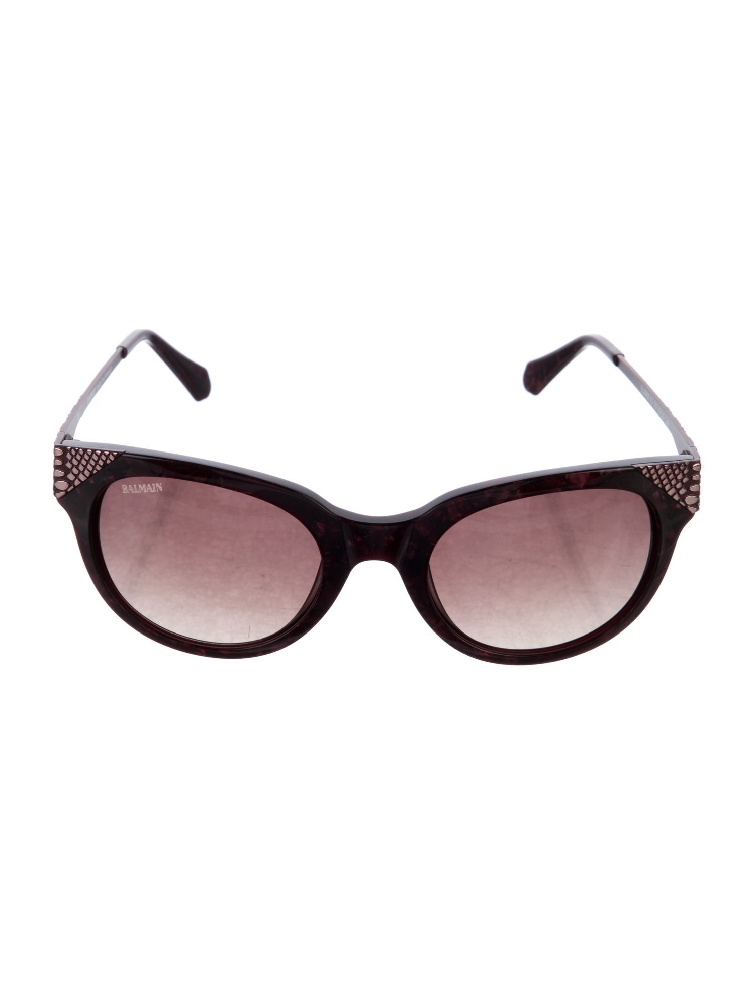 Balmain Round Gradient Sunglasses