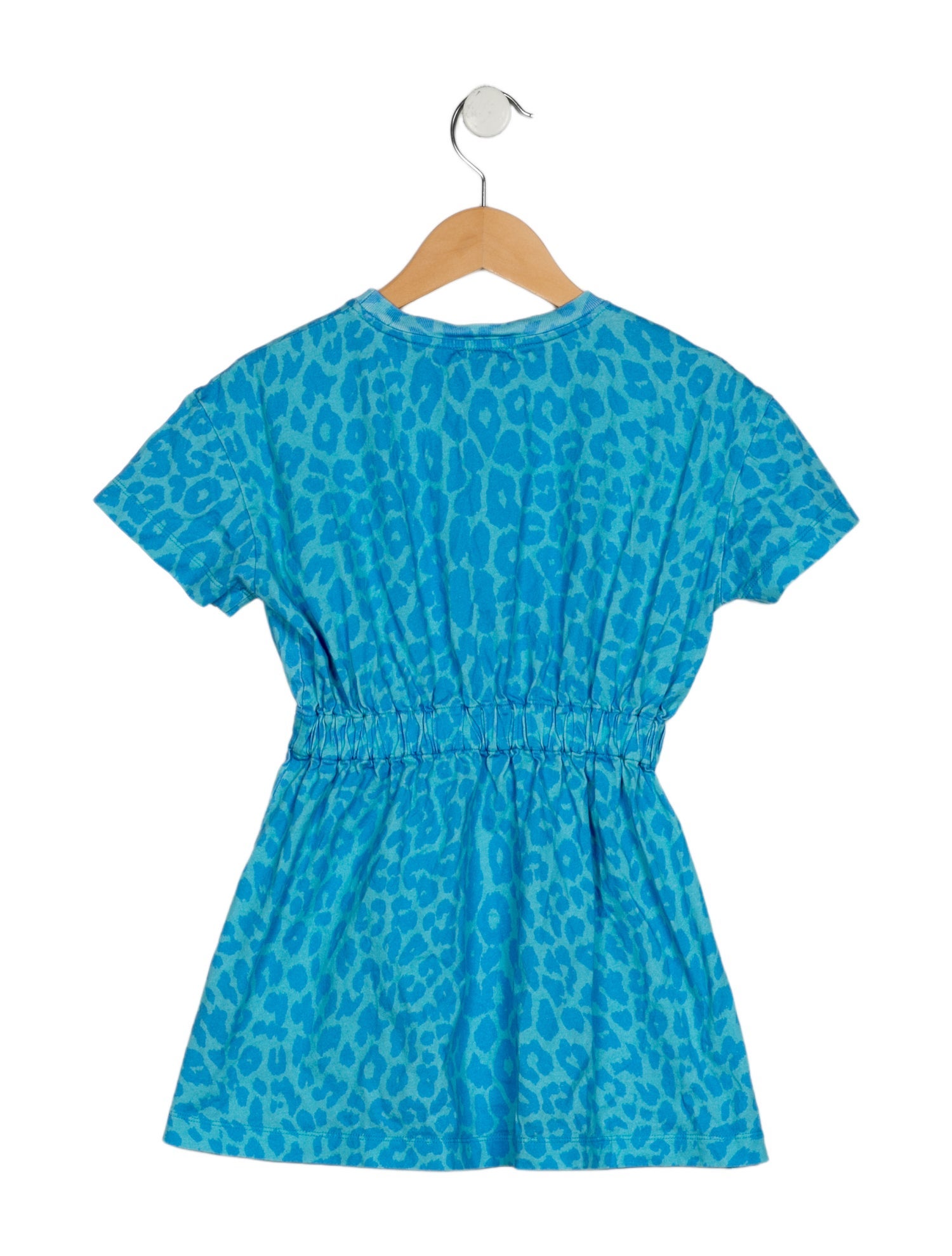 Balmain Girls Branded Pattern Printed Dress