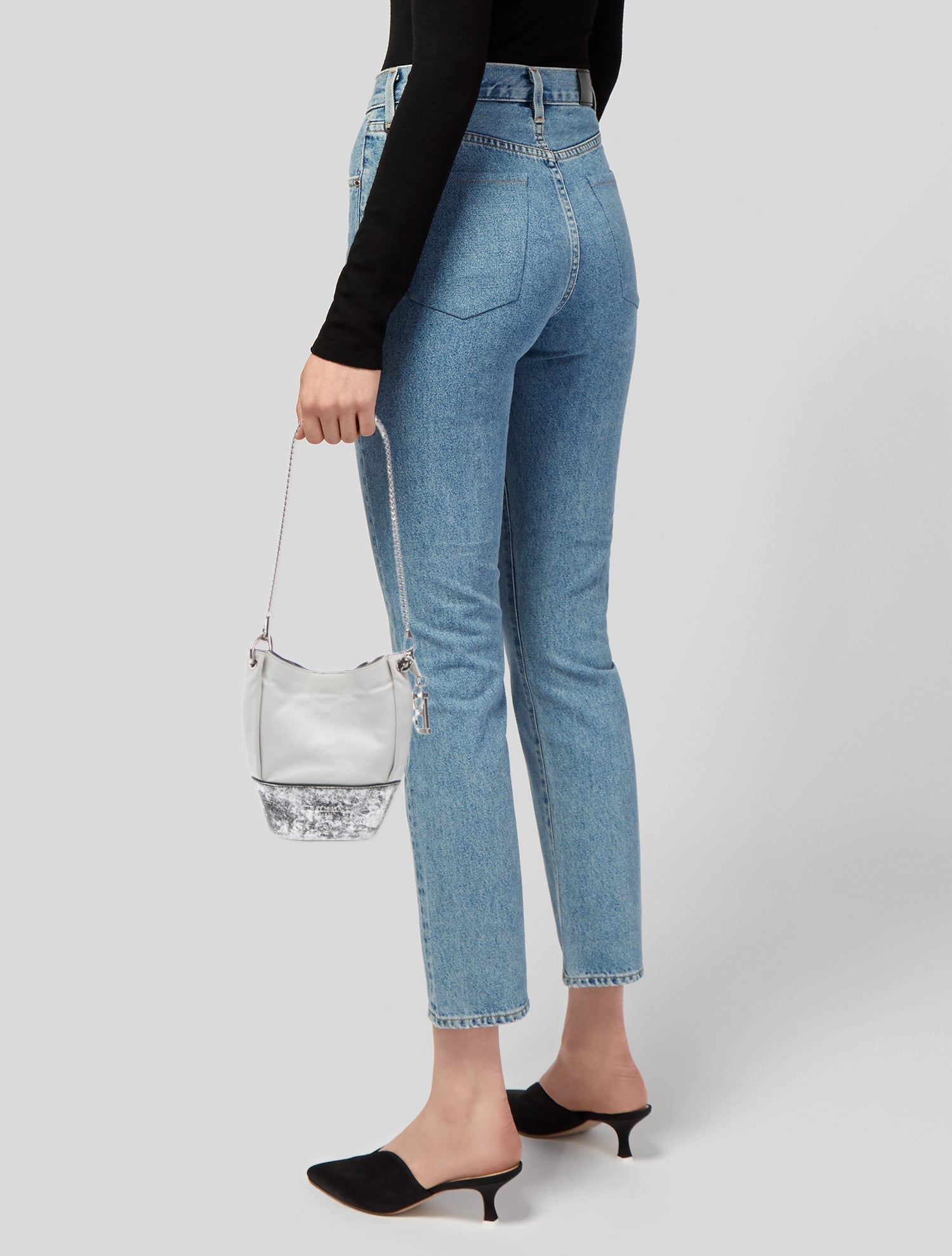 Balmain Leather Shoulder Bag