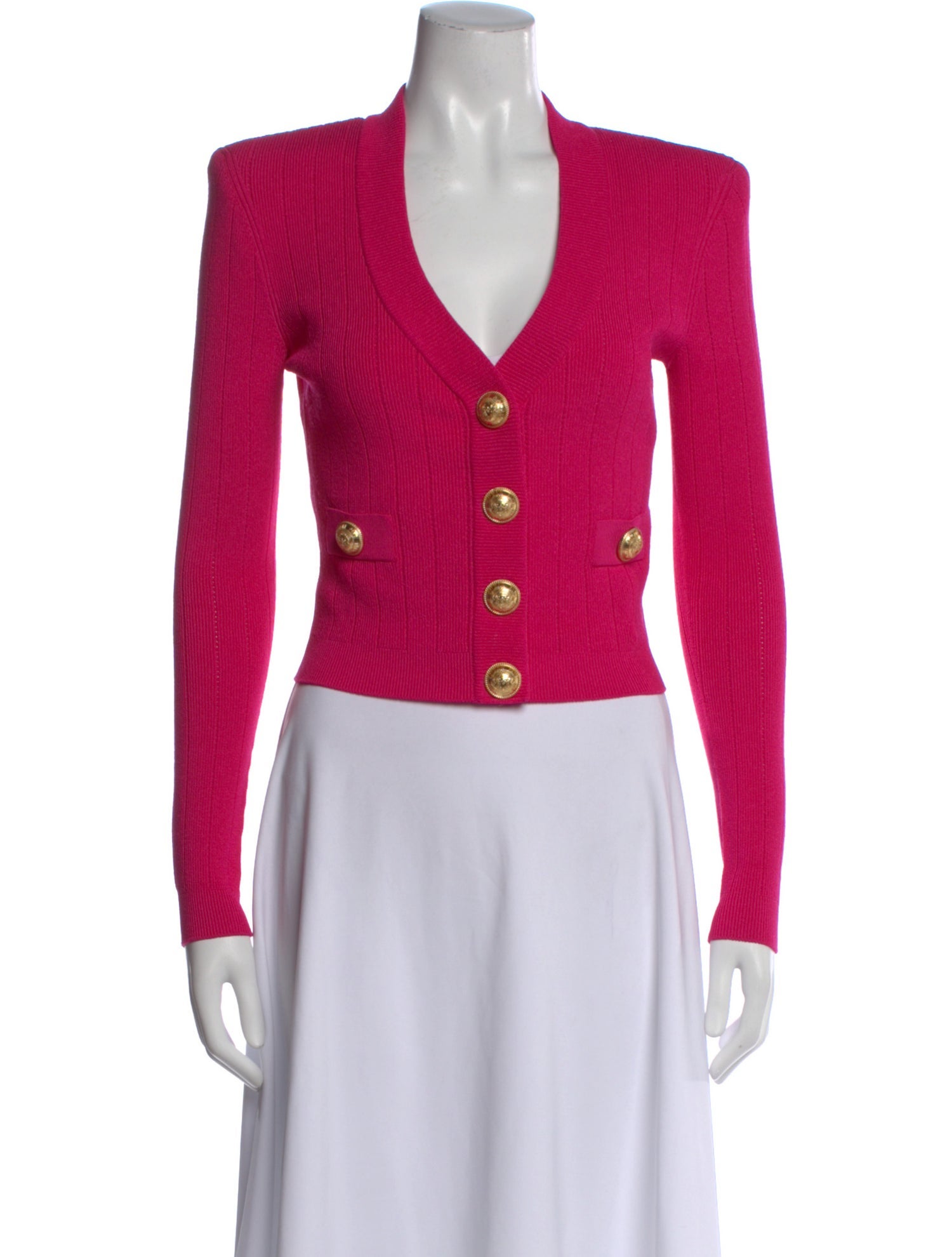 Balmain V-Neck Sweater