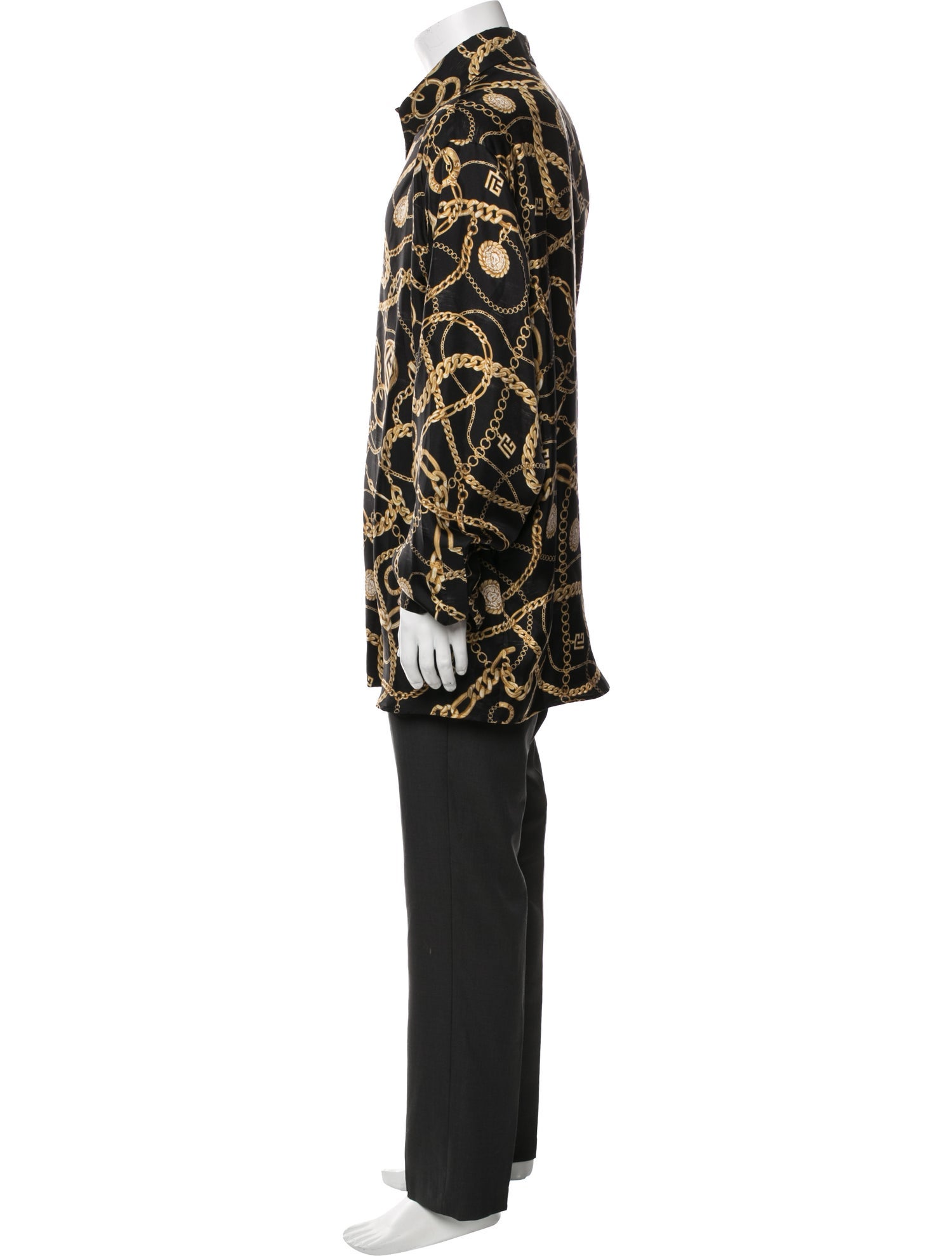 Balmain Silk Printed Shirt
