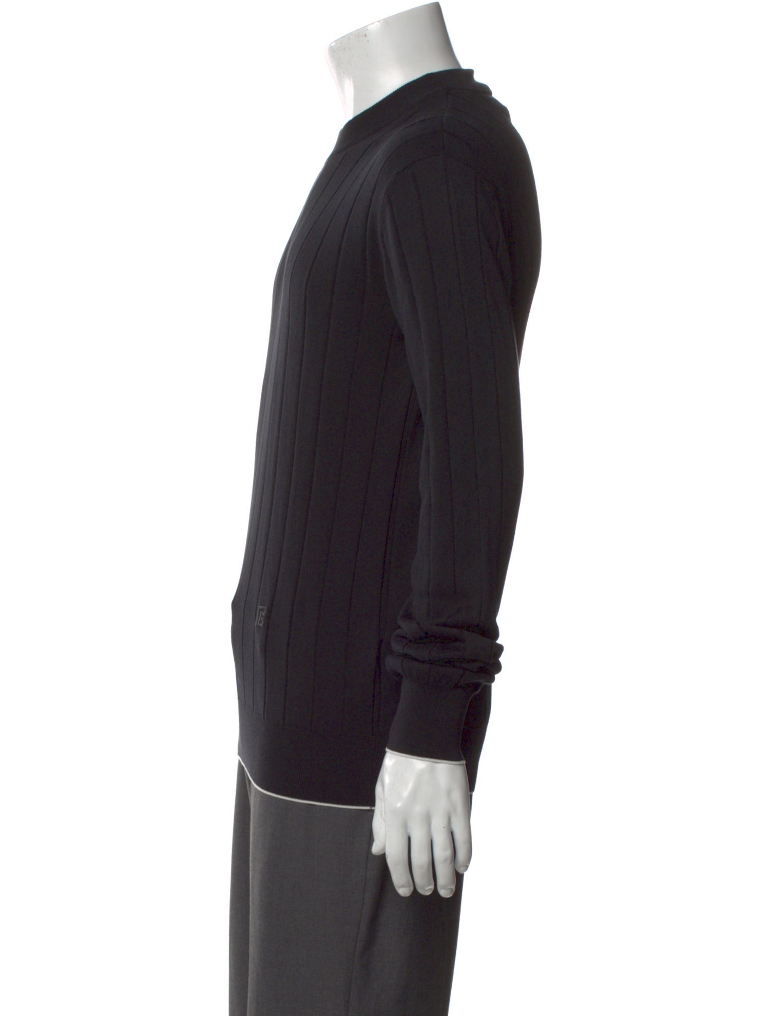 Balmain Crew Neck Long Sleeve Pullover w/ Tags