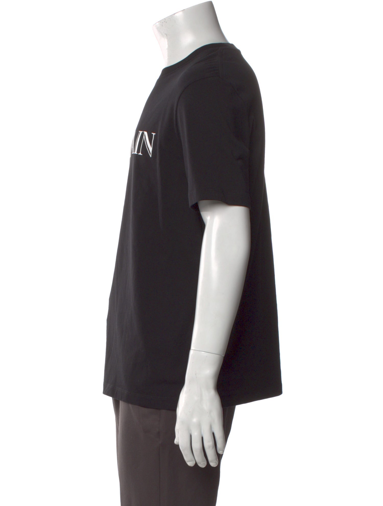 Balmain Graphic Print Crew Neck T-Shirt