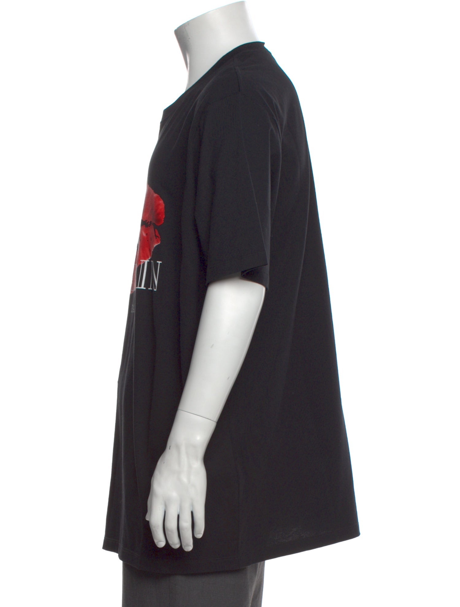 Balmain Signature Logo Graphic Print T-Shirt w/ Tags