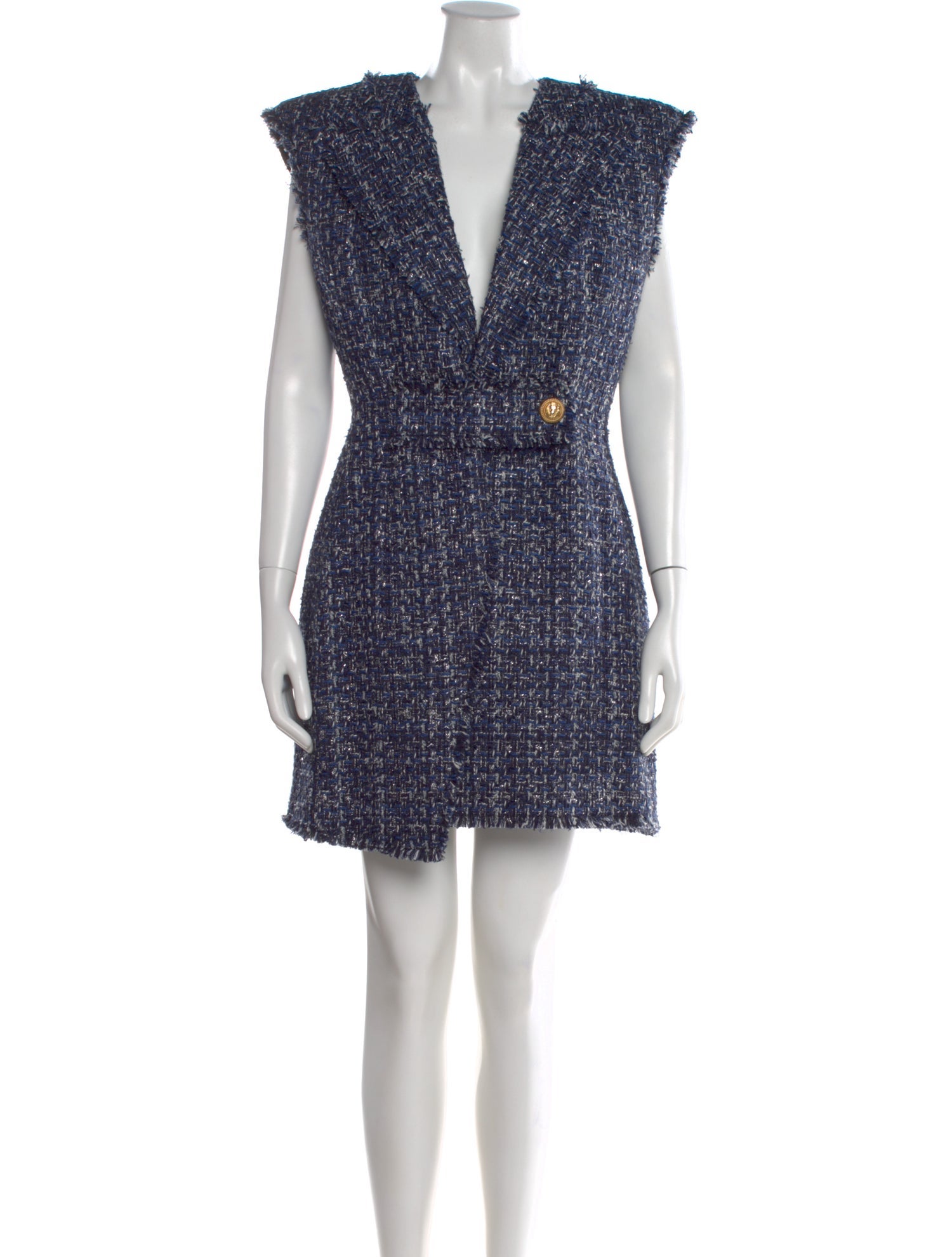 Balmain Printed Mini Dress