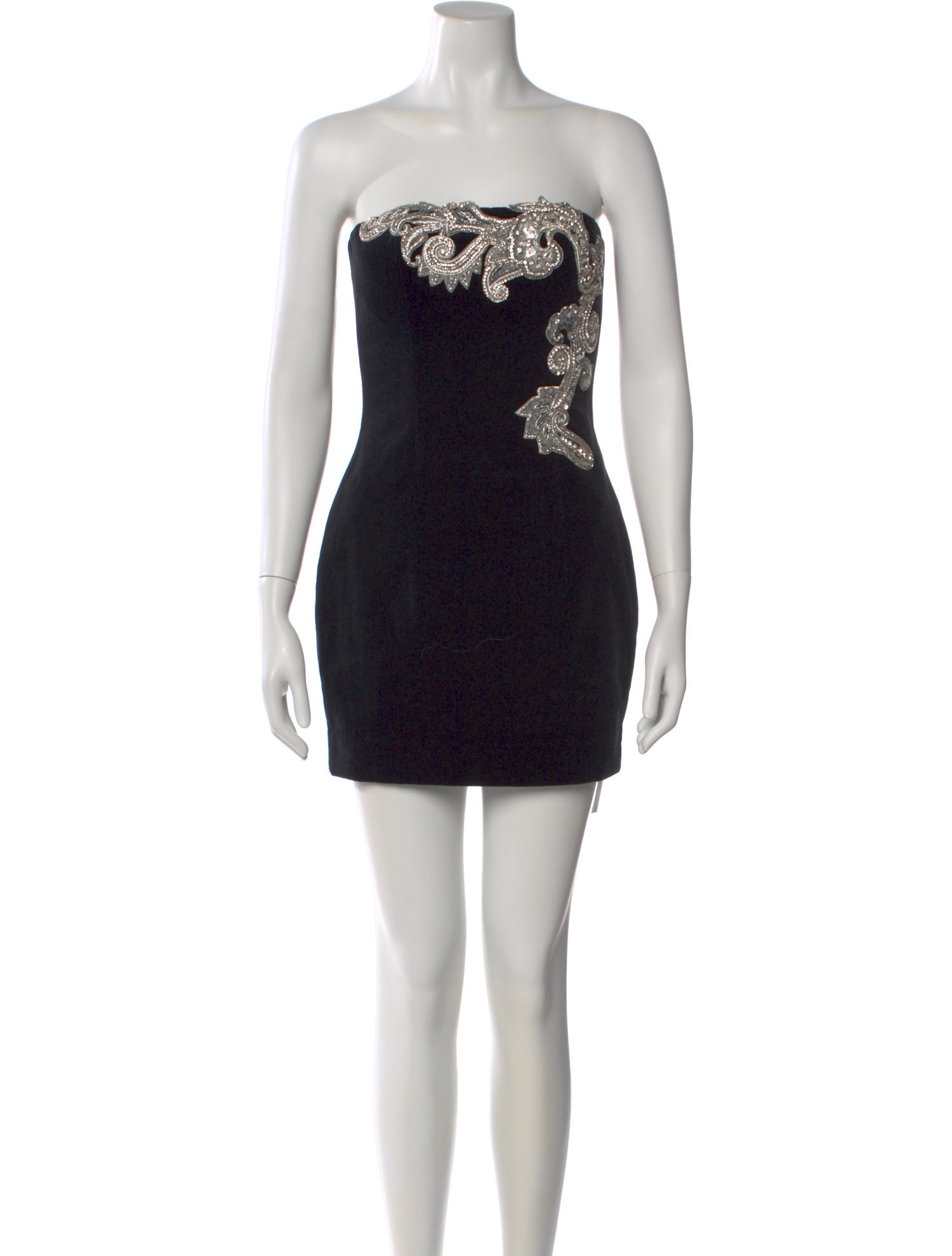 balmain strapless mini dress Strapless Mini Dress w/ Tags
