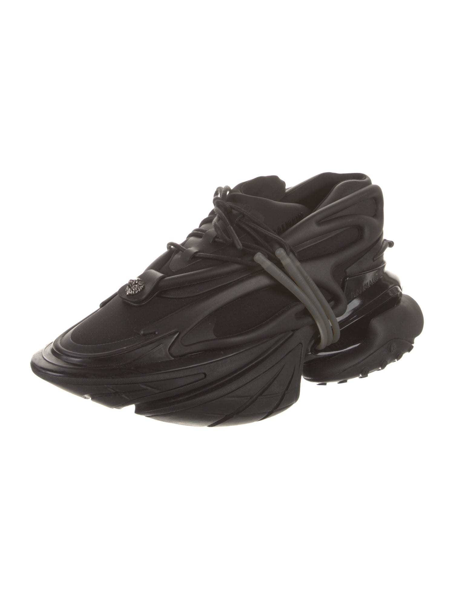 Balmain Skull Neoprene Sneakers
